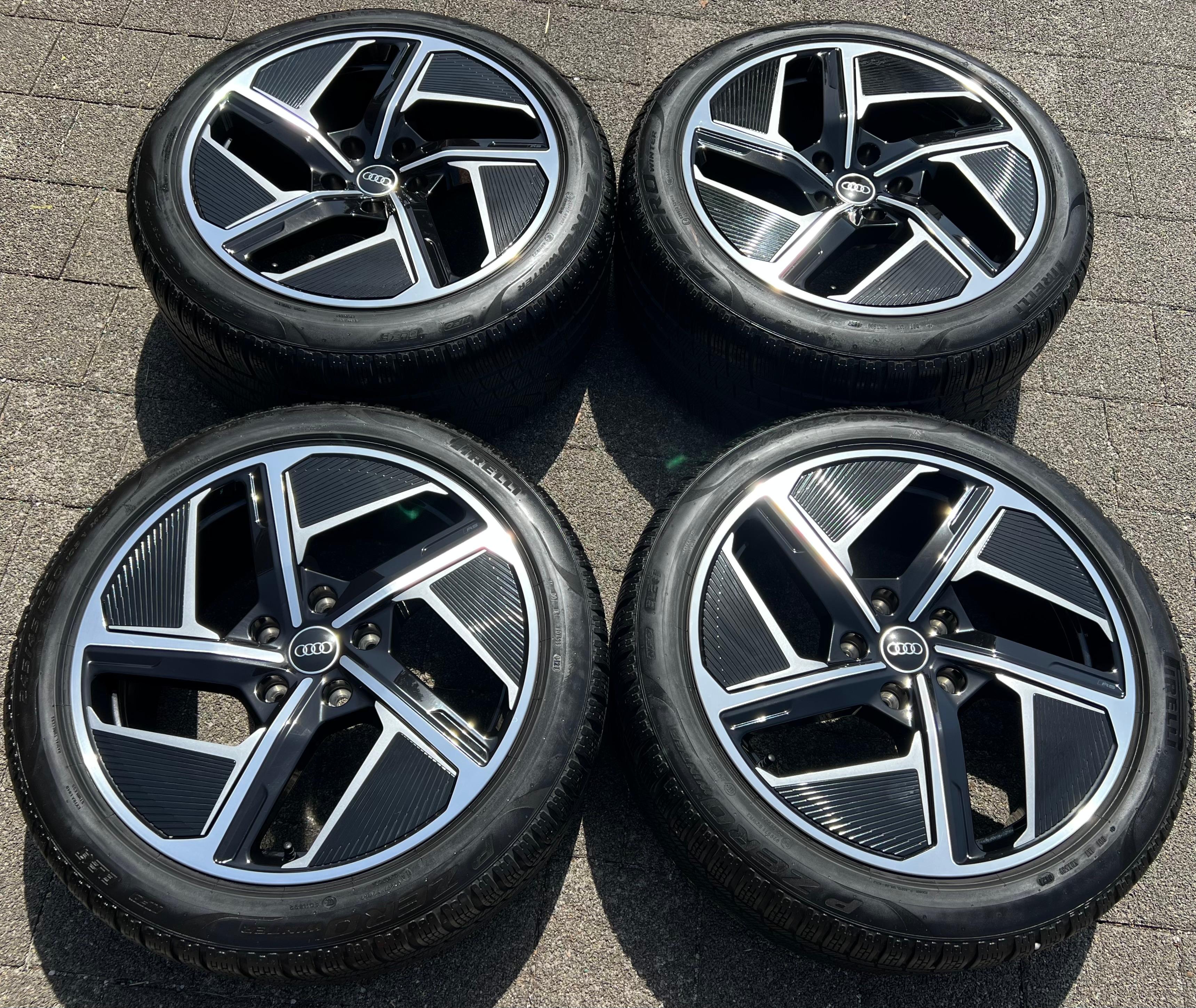 4 ORIGINAL 20" ALU WINTERRÄDER AUDI ETRON E-TRON GT 4J3601025F 4J3601025H