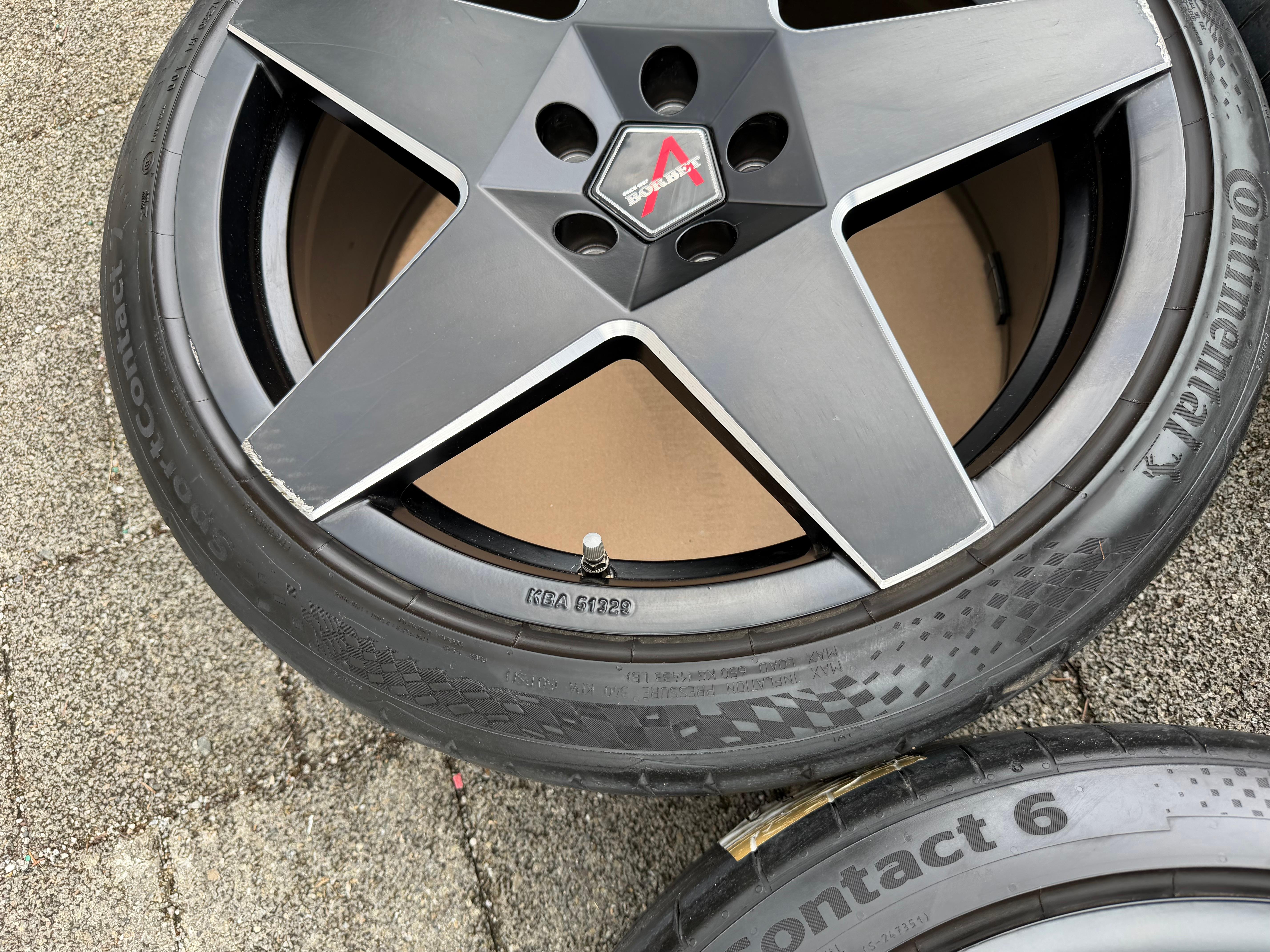4 Borbet 19" Alufelgen Audi A8 Q2 Q3 VW Tiguan Seat Alhambra Ateca Skoda Kodiaq