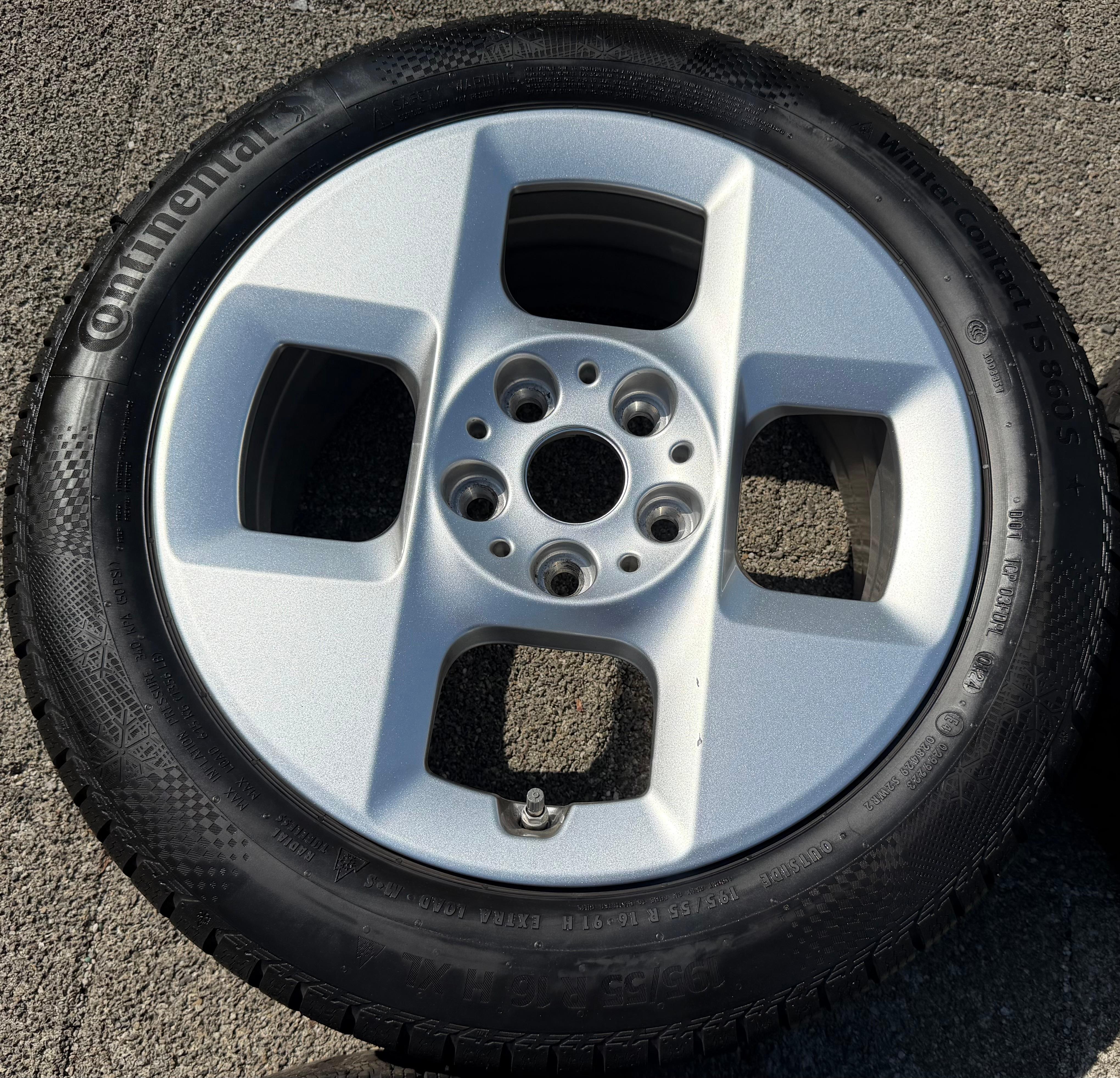 4 Original Alu Winterräder Mini F65 F66 F67 5A3E635 4-Square-Spoke 955 RDKS