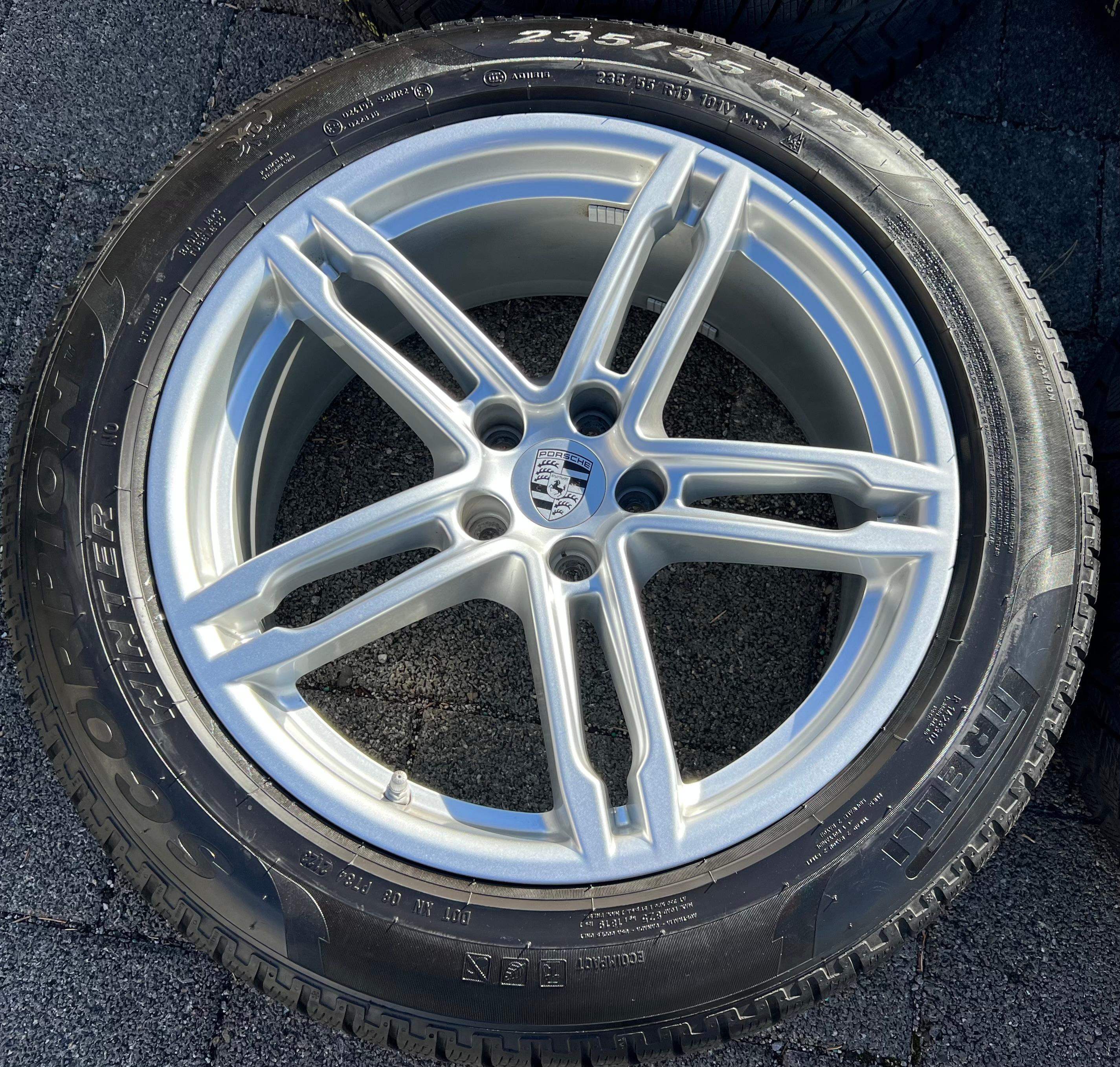 4 ORIGINAL 19" ALU WINTERRÄDER PORSCHE MACAN 95B RDKS 2023