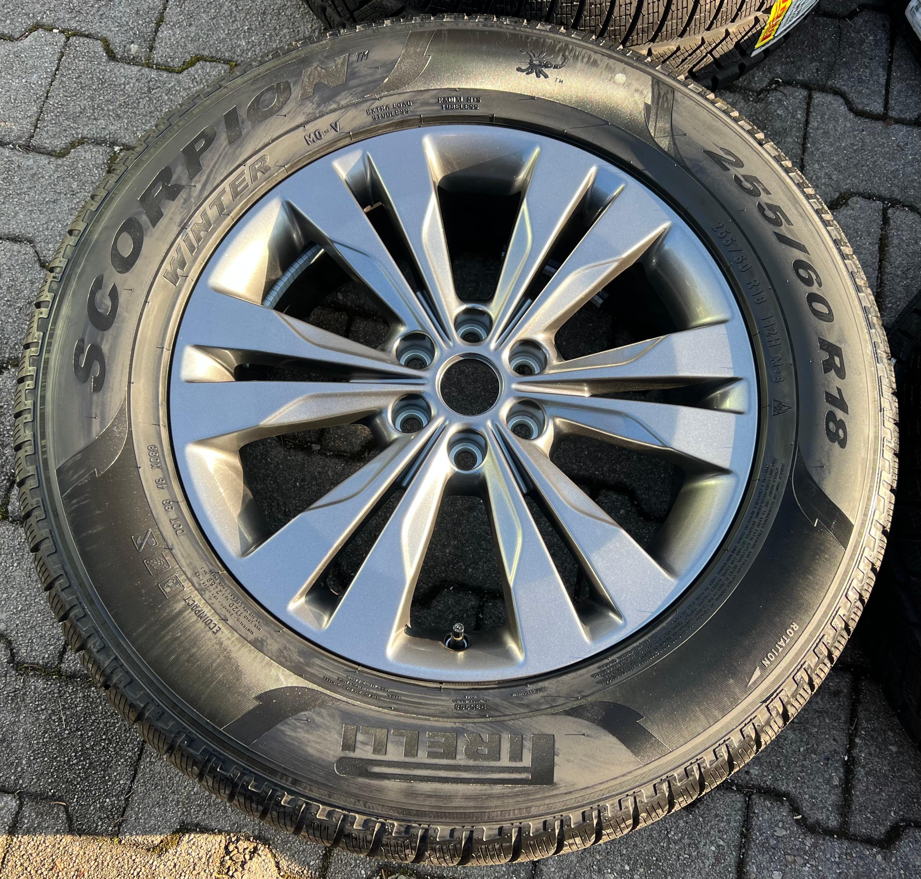 4 CERCHI INVERNALI ORIGINALI IN ALLUMINIO 18" MERCEDES X-CLASS 470 255/60R18 112H RDKS CONSEGNA GRATUITA