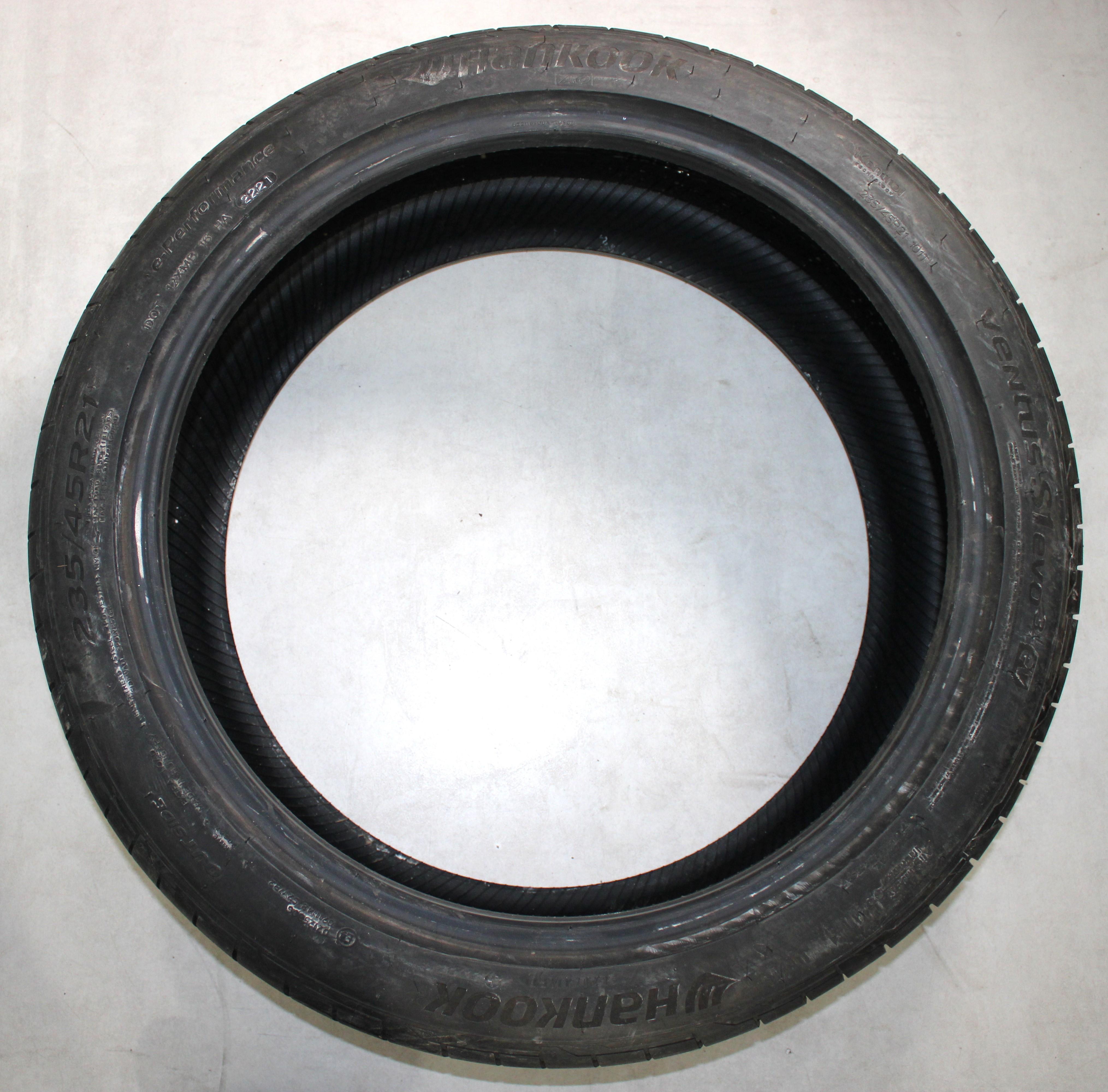 2 x 235/45R21 101T Sommerreifen Hankook Ventus S1 Evo 3 EV 6-6,5mm 2021 Seal AO