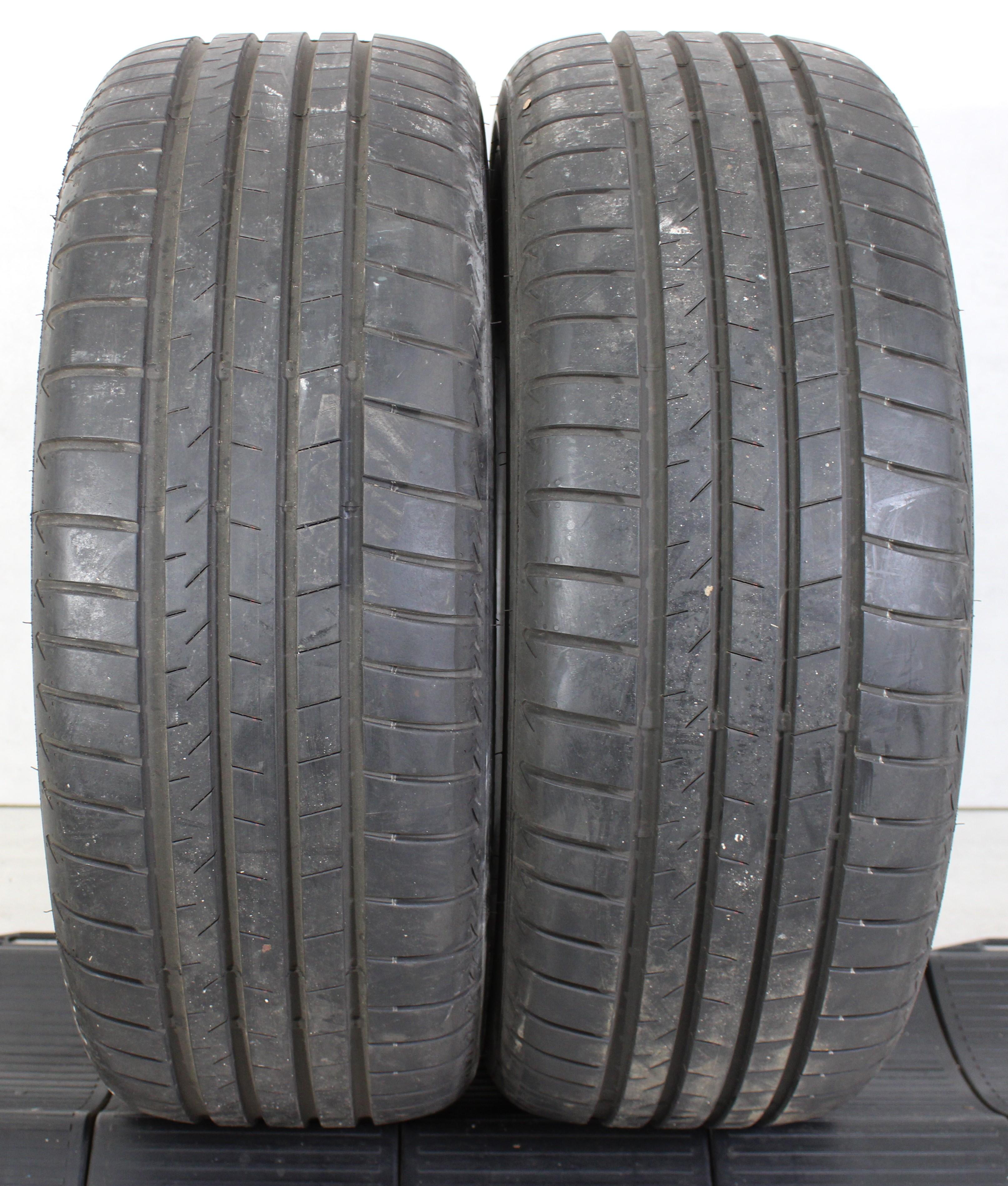 2 x 235/55R18 100V neumáticos de verano Bridgestone Alenza 001 6,5-7mm 2019 AO