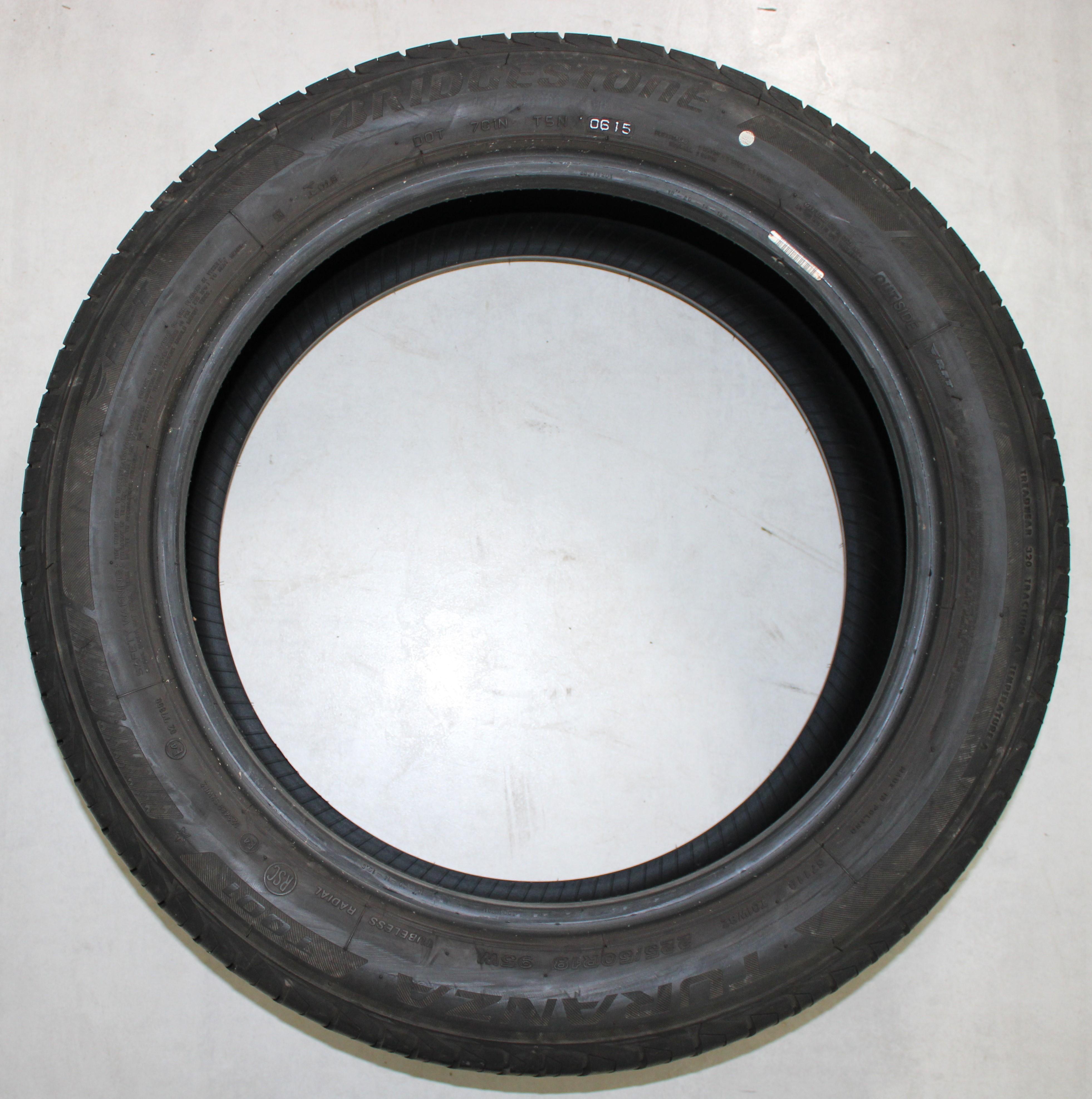 2 x 225/50R18 95W Sommerreifen Bridgestone Turanza T001 Runflat 5-5,5mm 2015 *