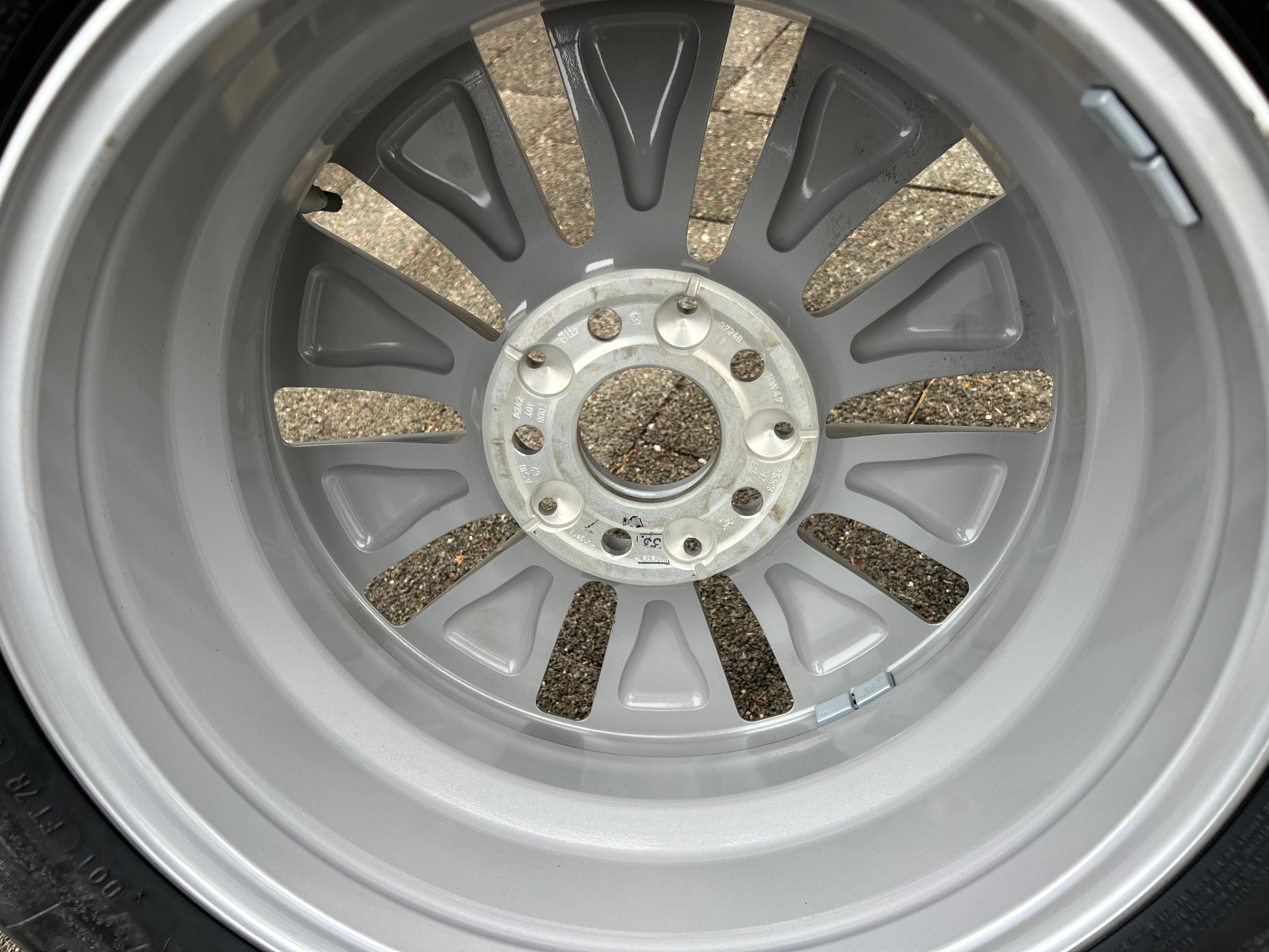 1 RUOTA IN LEGA ORIGINALE DA 16" MERCEDES CLASSE B W242 A2424010002 RDKS CONSEGNA GRATUITA