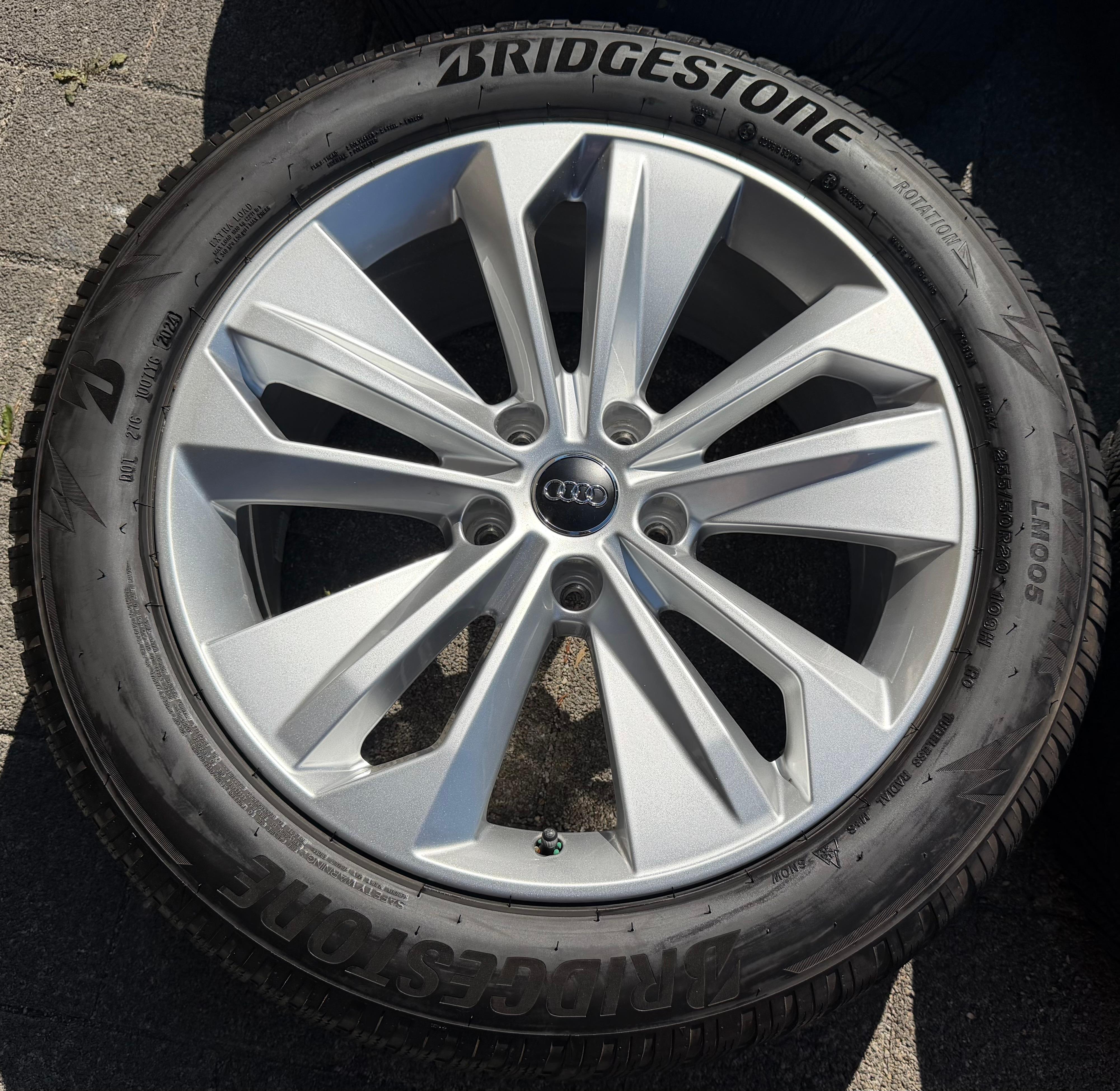 4 ORIGINAL ALU 20" WINTERRÄDER AUDI Q6 SQ6 E-TRON GF 255/50R20 109H 285/45R20 112H