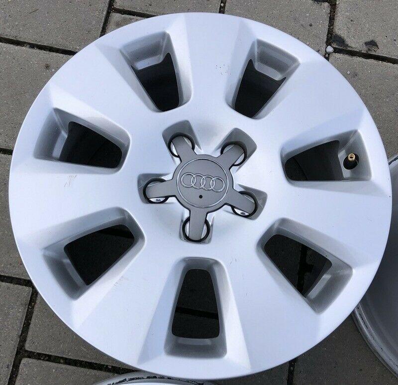 4 RUOTE ORIGINALI IN ALLUMINIO DA 16 POLLICI AUDI A6 4G 4G0601025 7,5x16 ET37