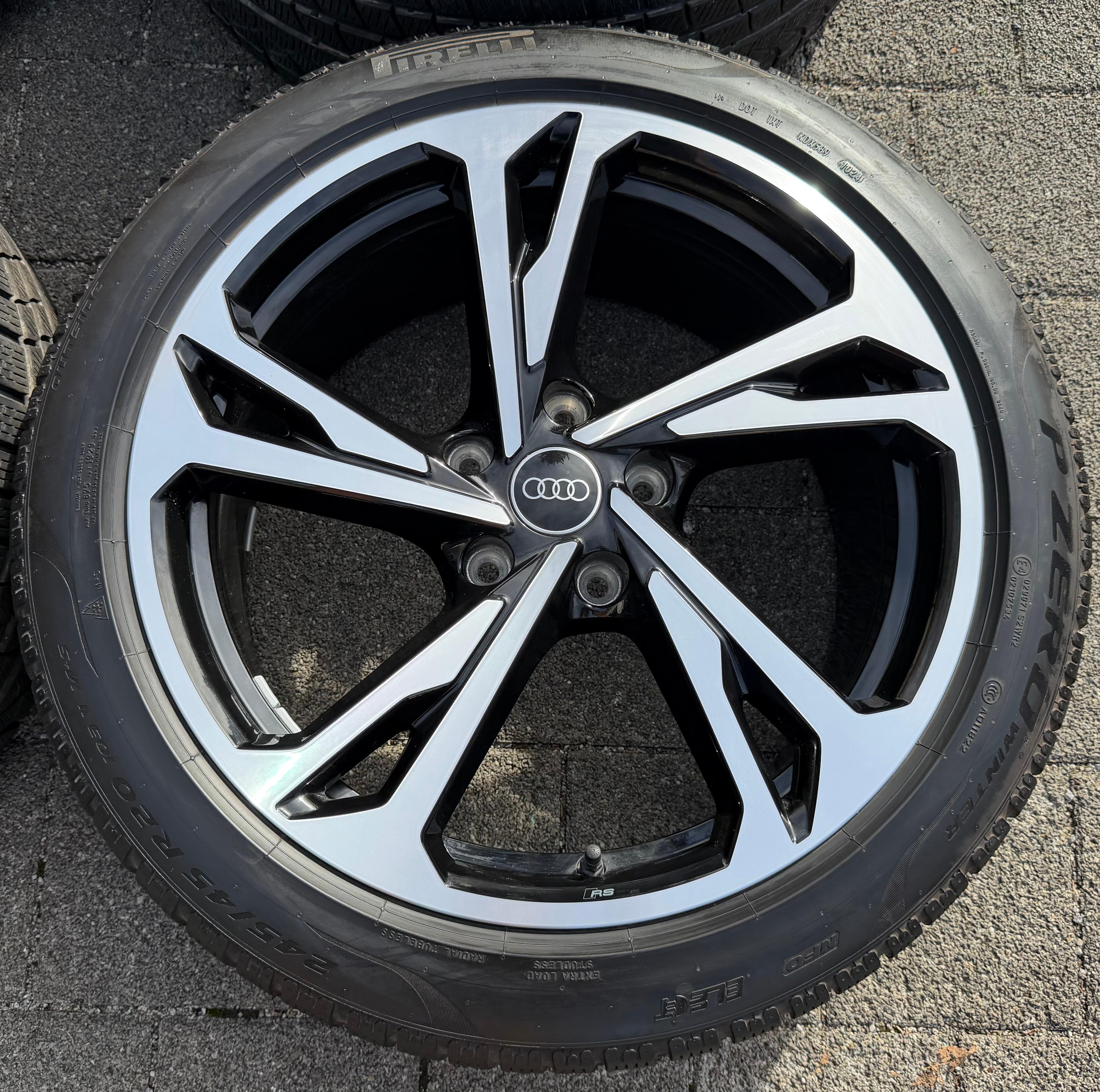 4 ORIGINAL 20" ALU WINTERRÄDER AUDI ETRON E-TRON GT 4J3601025AM 4J3601025AL