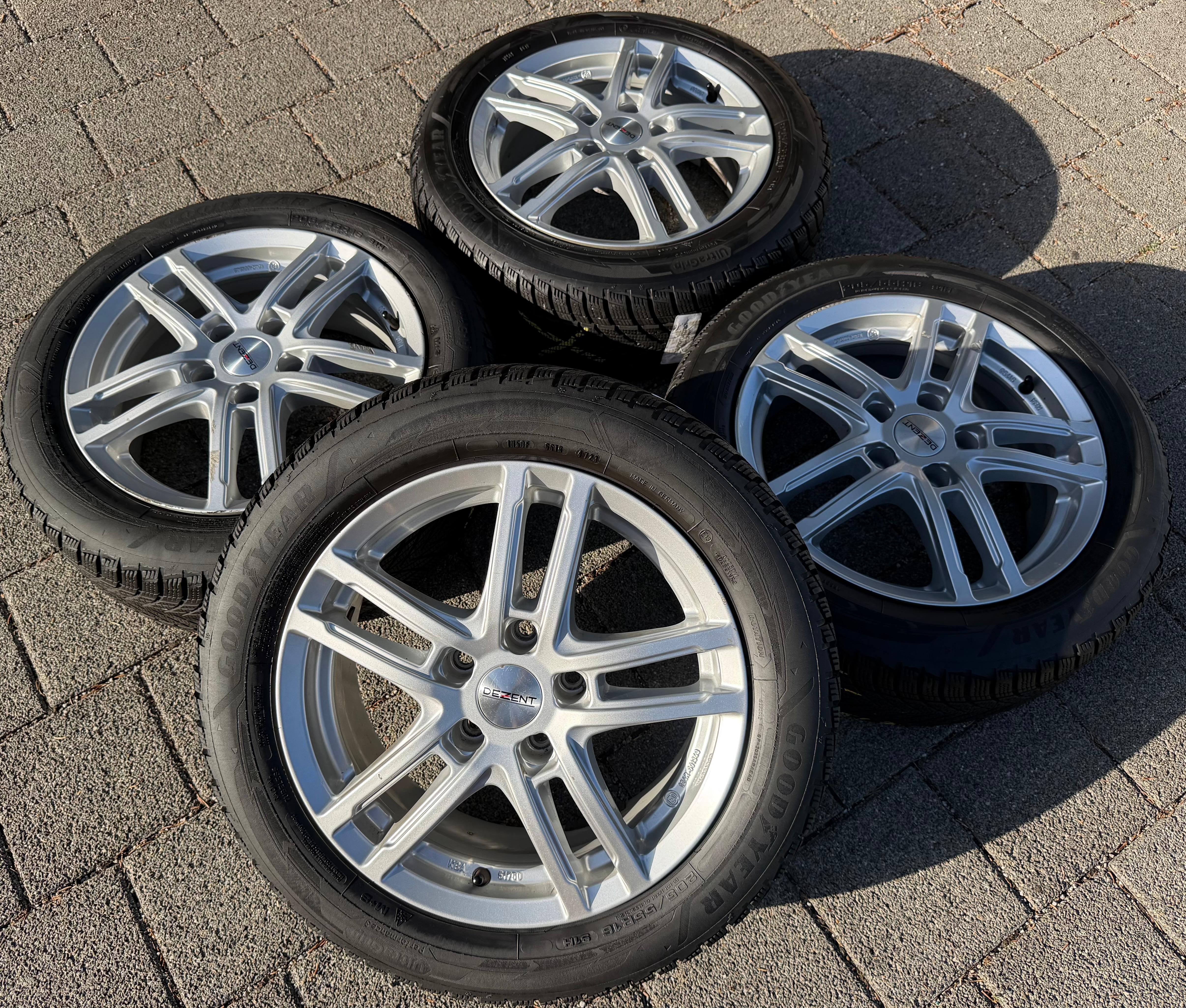 Alu Winterräder Audi A3 Seat Leon Skoda Octavia VW Caddy Golf 7 8 Passat Touran