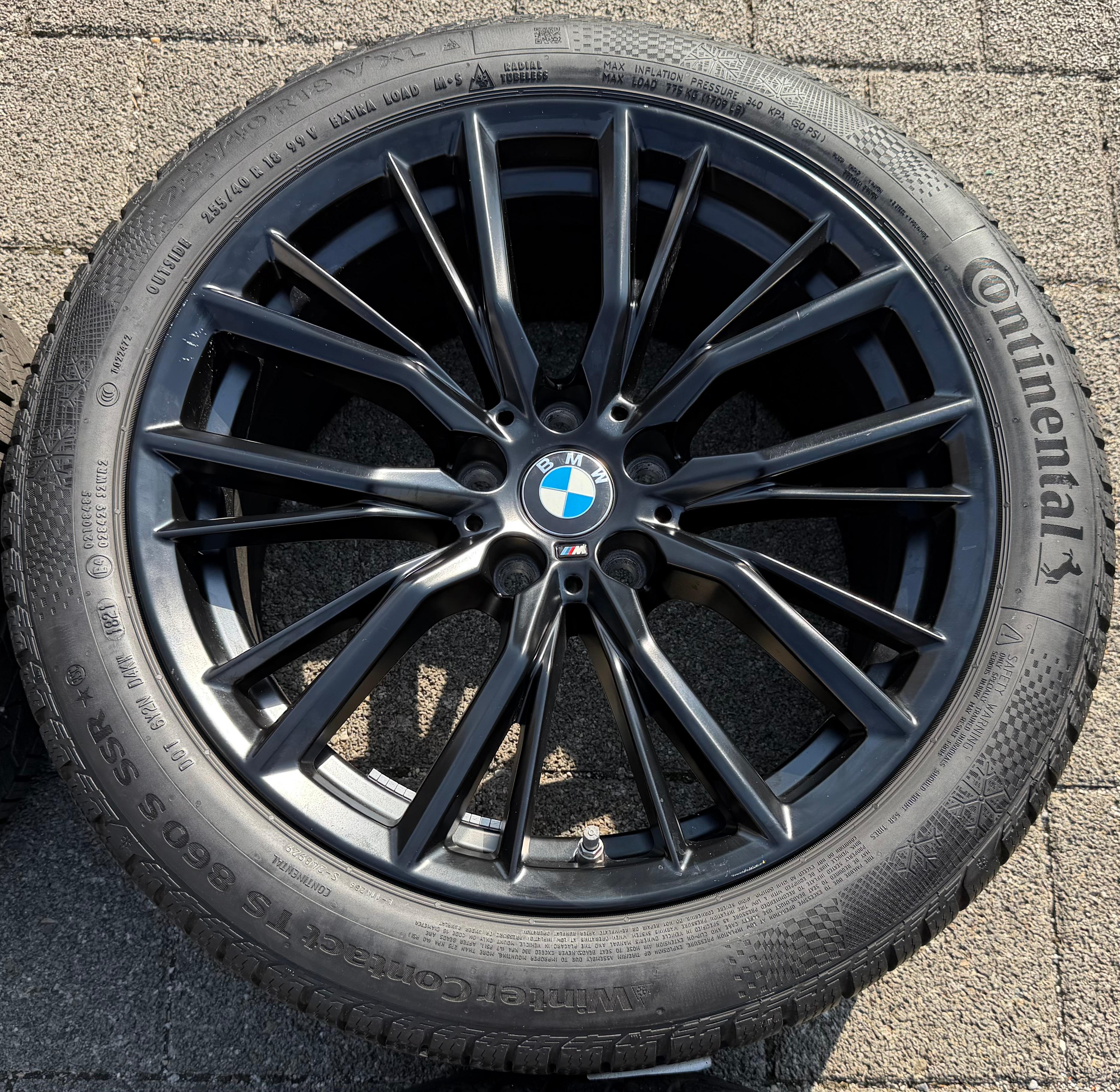 4 Original 18" Alu Winterräder BMW 3ER Reihe G20 G21 4ER G22 G23 2ER G42 M796 RDKS