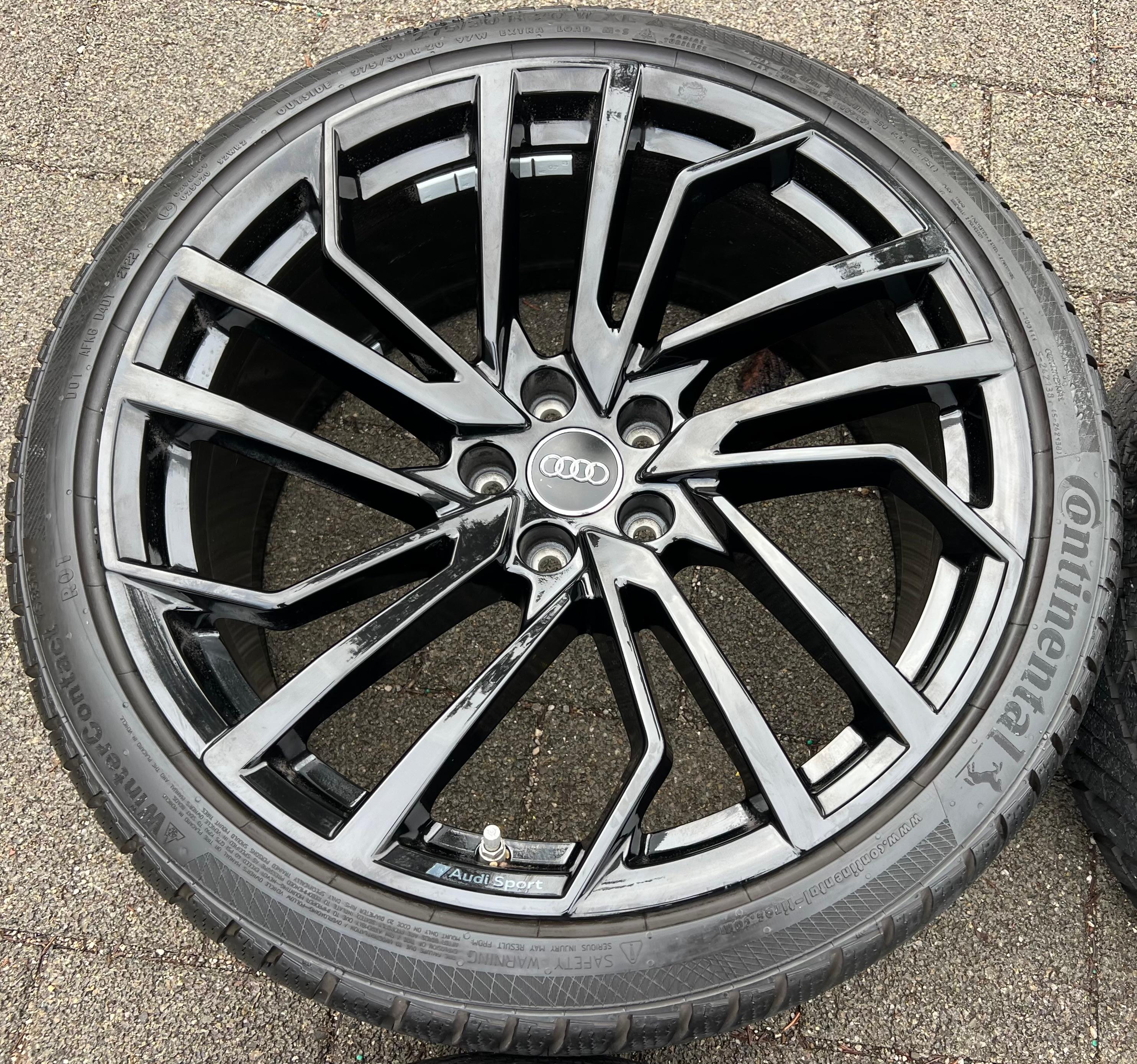 4 ORIGINAL 20" ALU WINTERRÄDER AUDI RS4 RS5 8W 275/30R20 97W 8W0601025FE FREIHAUS