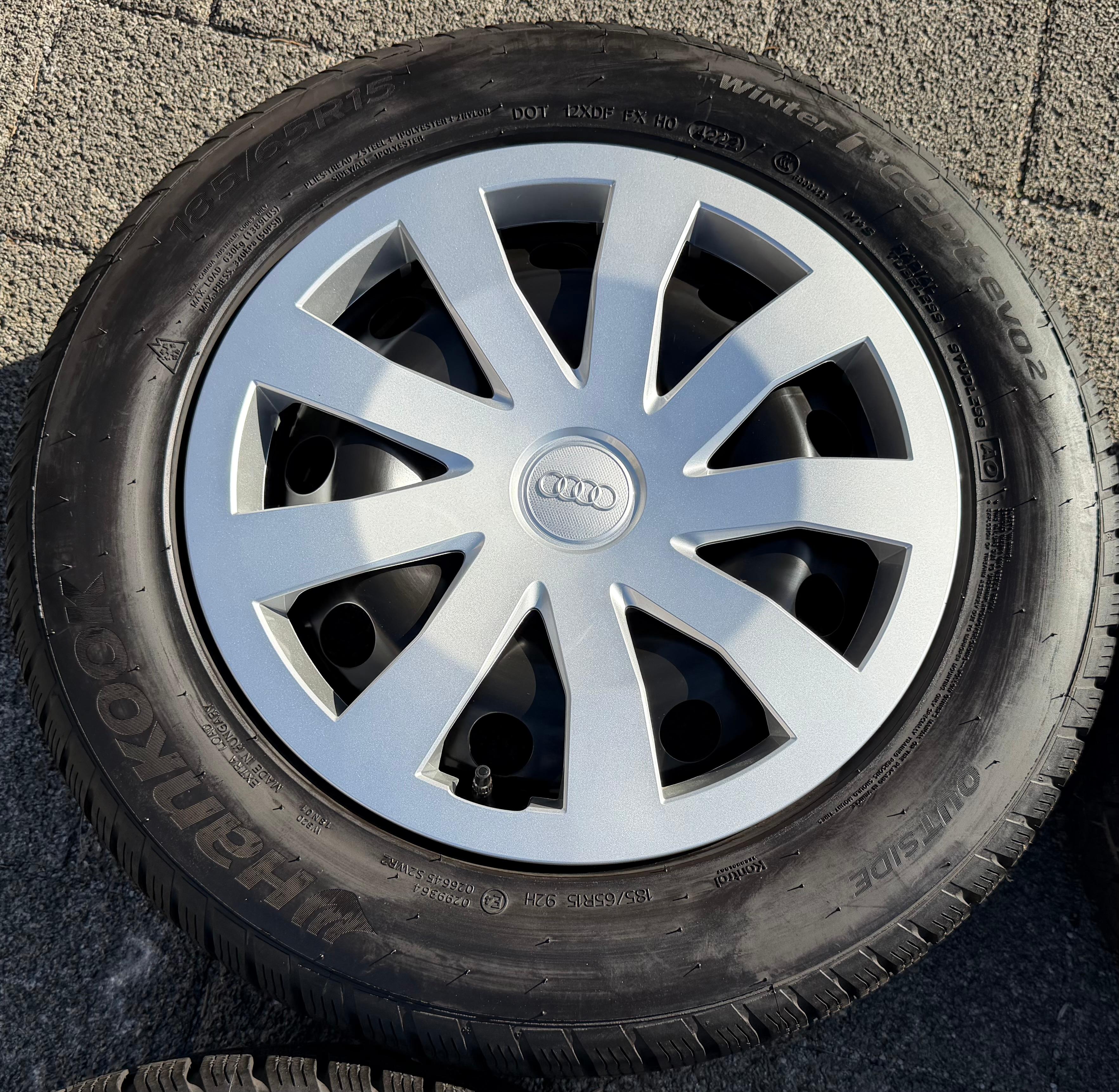 4 WINTERRÄDER AUDI A1 CITY CARVER GB SEAT IBIZA ARONA KJ VW POLO AW 2G 185/65R15 92T