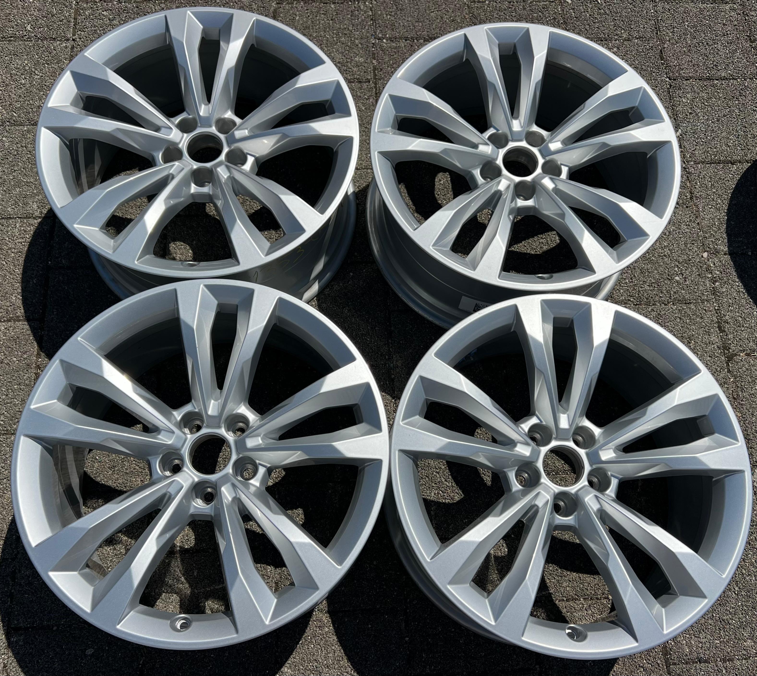 4 jantes alu d'origine 19" AUDI Q7 4M 4M0601025CH 8,5x19 ET28, livraison gratuite