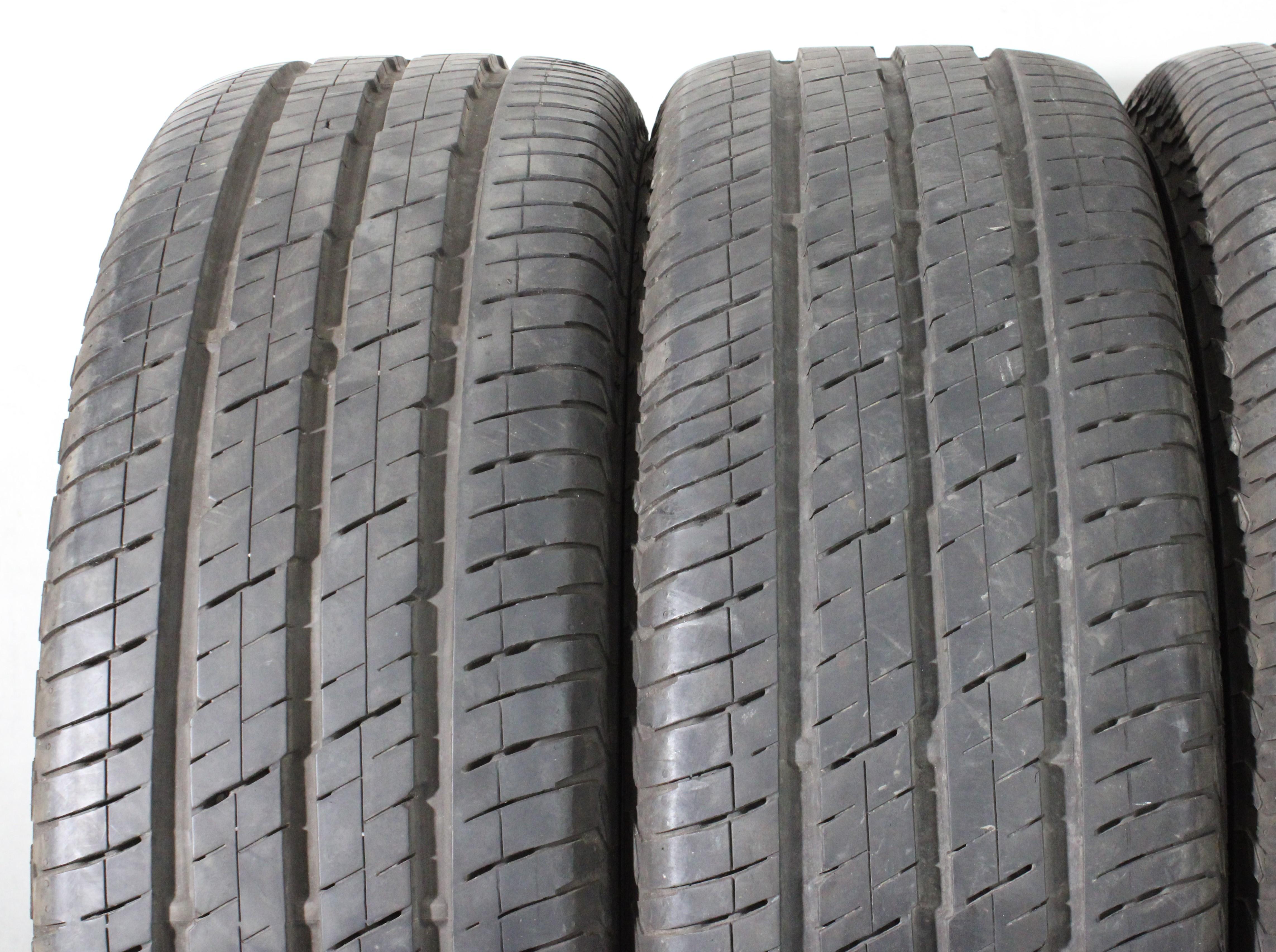 4 neumáticos de verano Continental Vanco 2, 235/65R16C, 115/113R, 7-7,5 mm, 2013