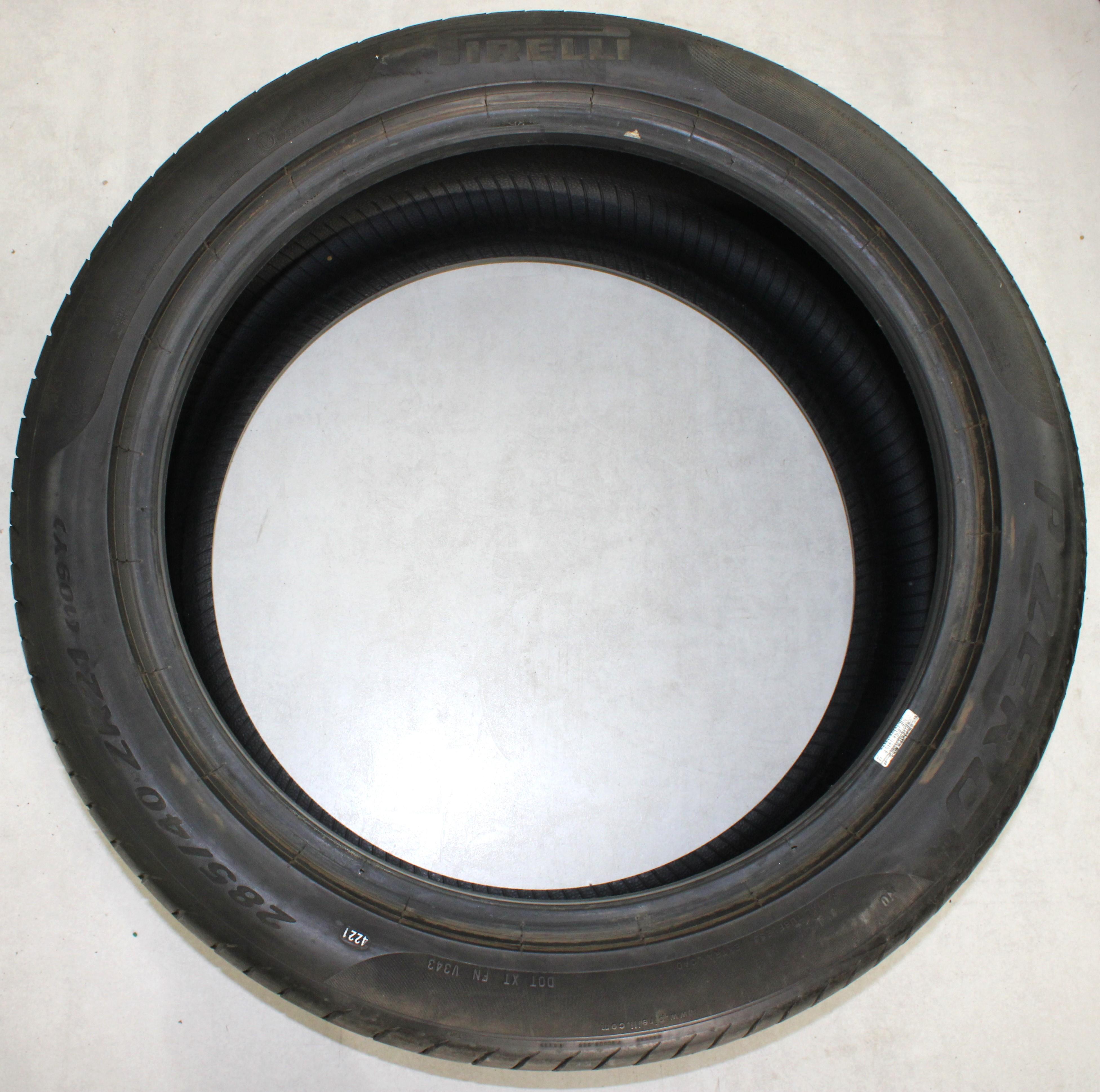 1 x 285/40R21 109Y Sommerreifen Pirelli Pzero N0 4,5-5mm 2021