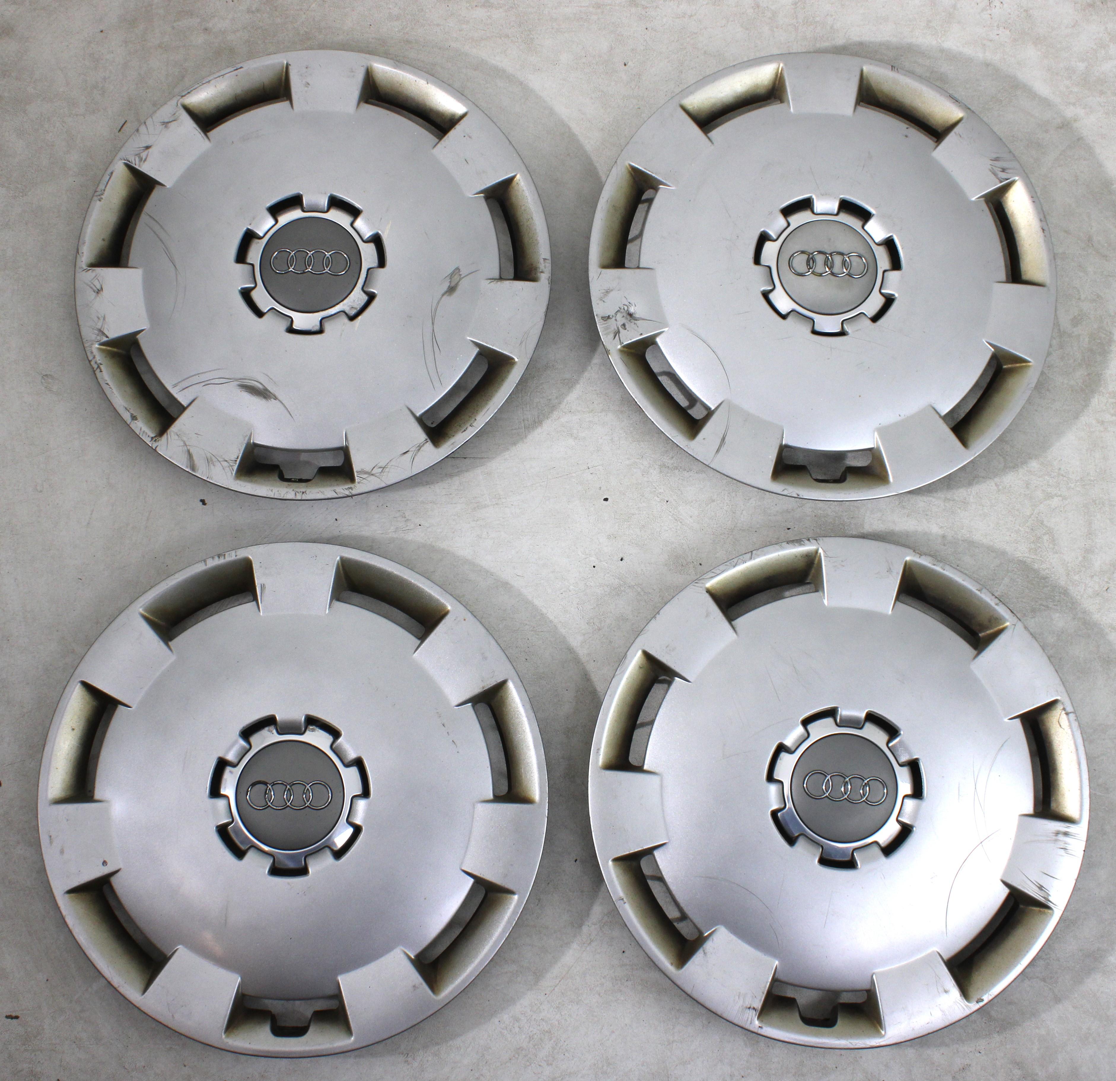 4 ORIGINAL 16" RADKAPPEN AUDI A3 A4 Q2 8P0601147A 16 ZOLL RADBLENDEN FREIHAUS