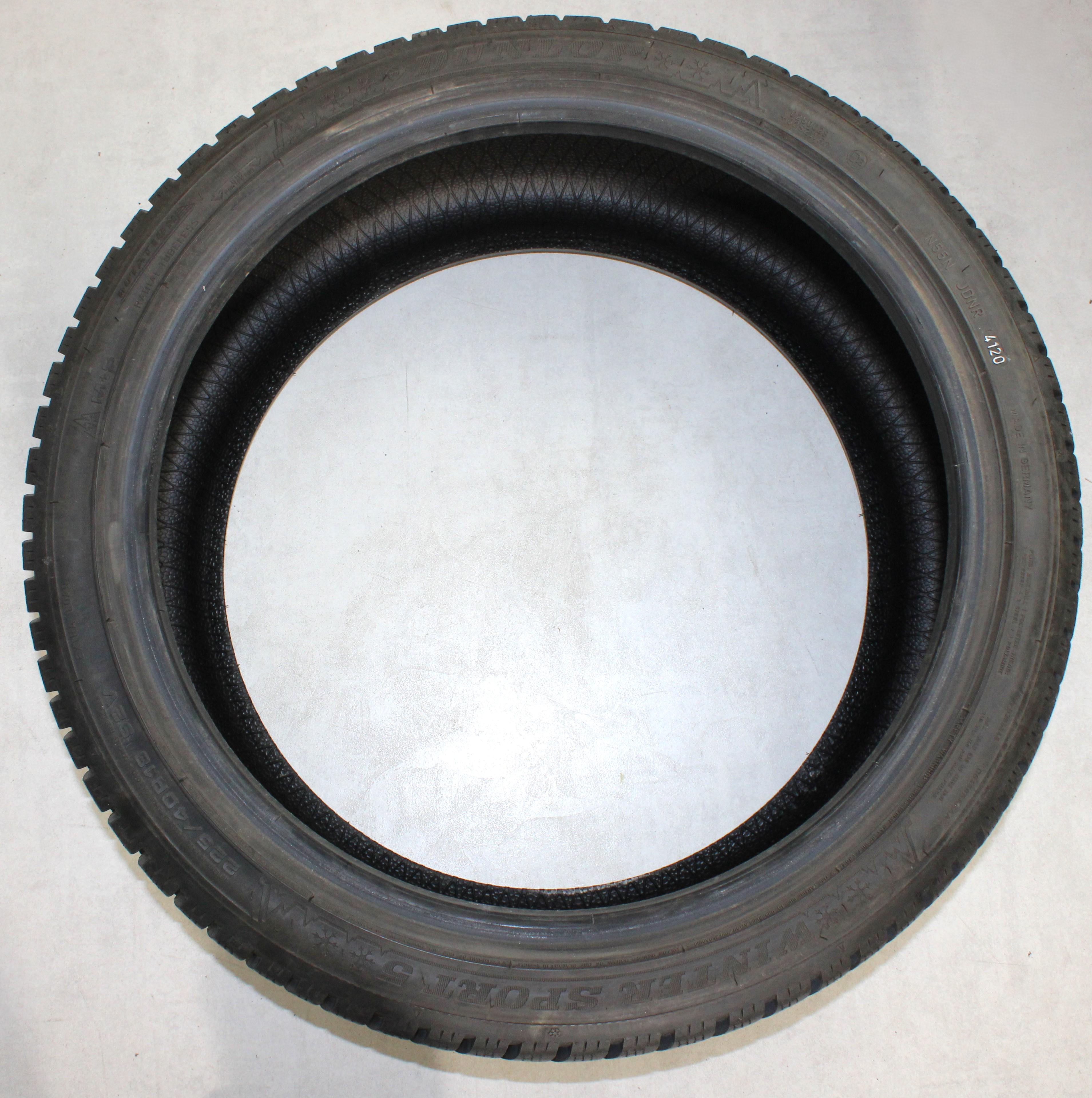 4 x 225/40R18 92V Winterreifen Dunlop Winter Sport 5 8-8,5mm 2020 XL