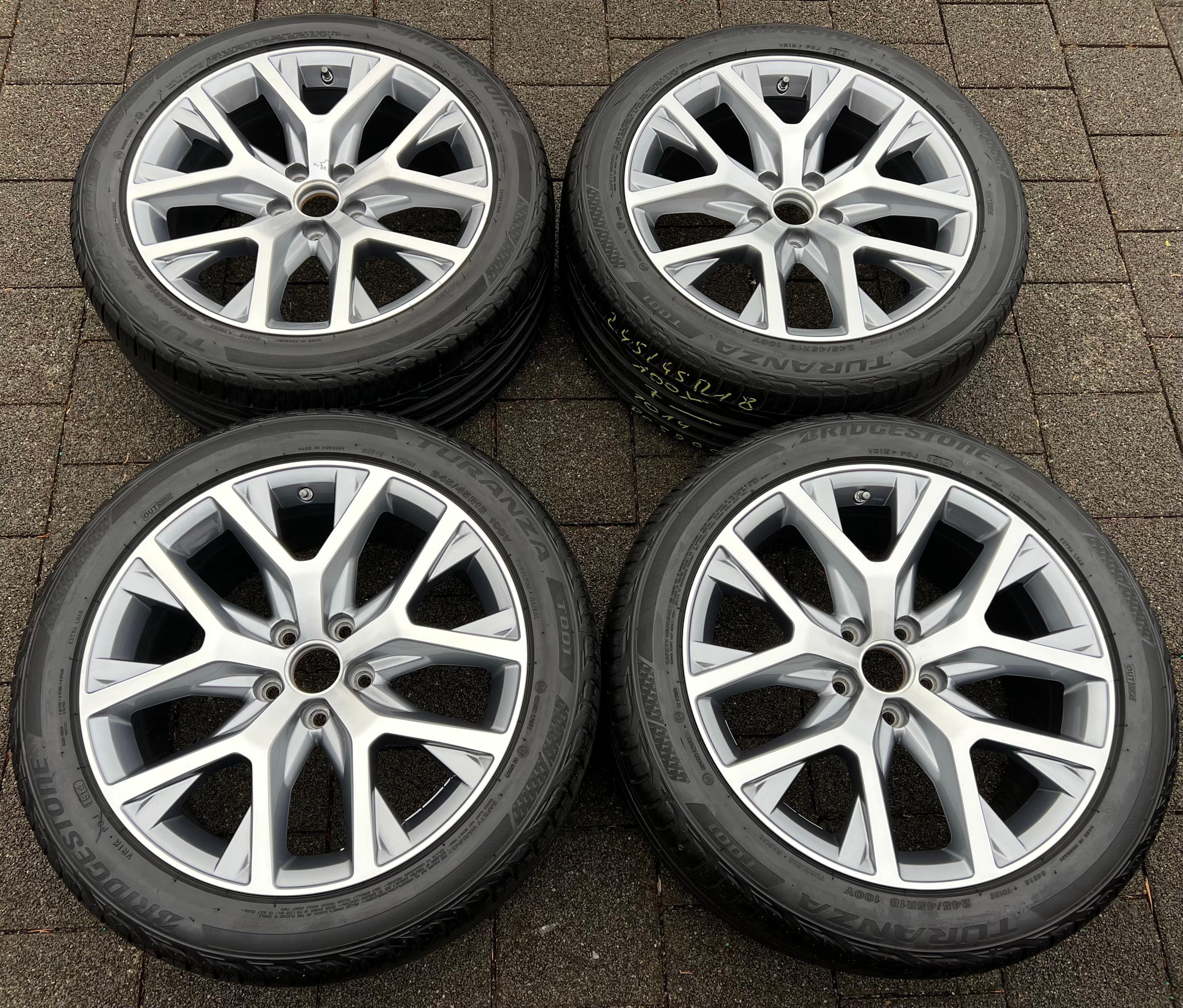 4 CERCHI ESTIVI ORIGINALI IN ALLUMINIO DA 18" PER VW PASSAT ALLTRACK 3G B8 245/45R18 100Y 3AA601025