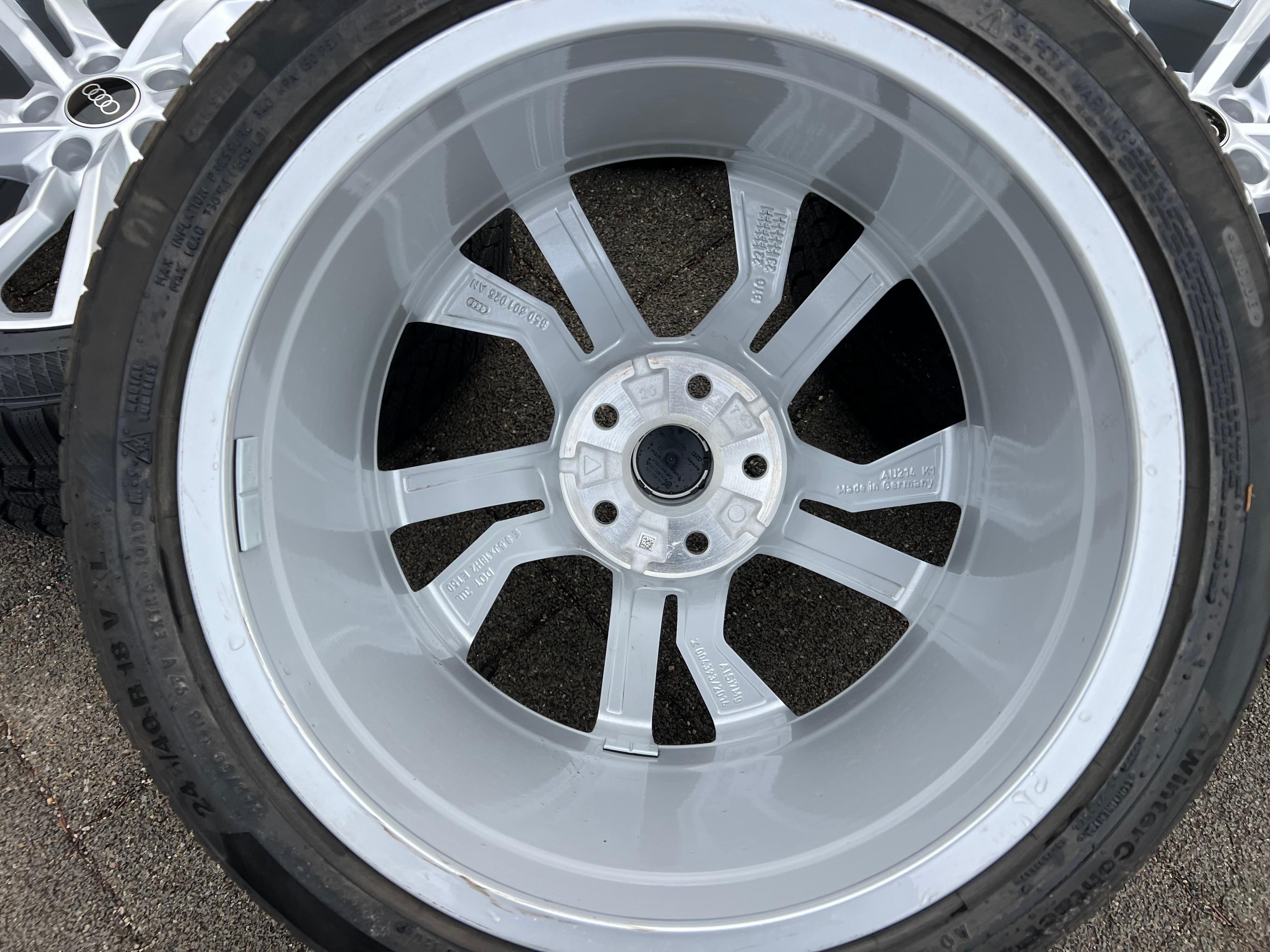 4 JANTES EN ALUMINIUM D’HIVER D’ORIGINE 18" AUDI TT TTS 8S 8S0601025AN 245/40R18 97V TOP FREIHAUS
