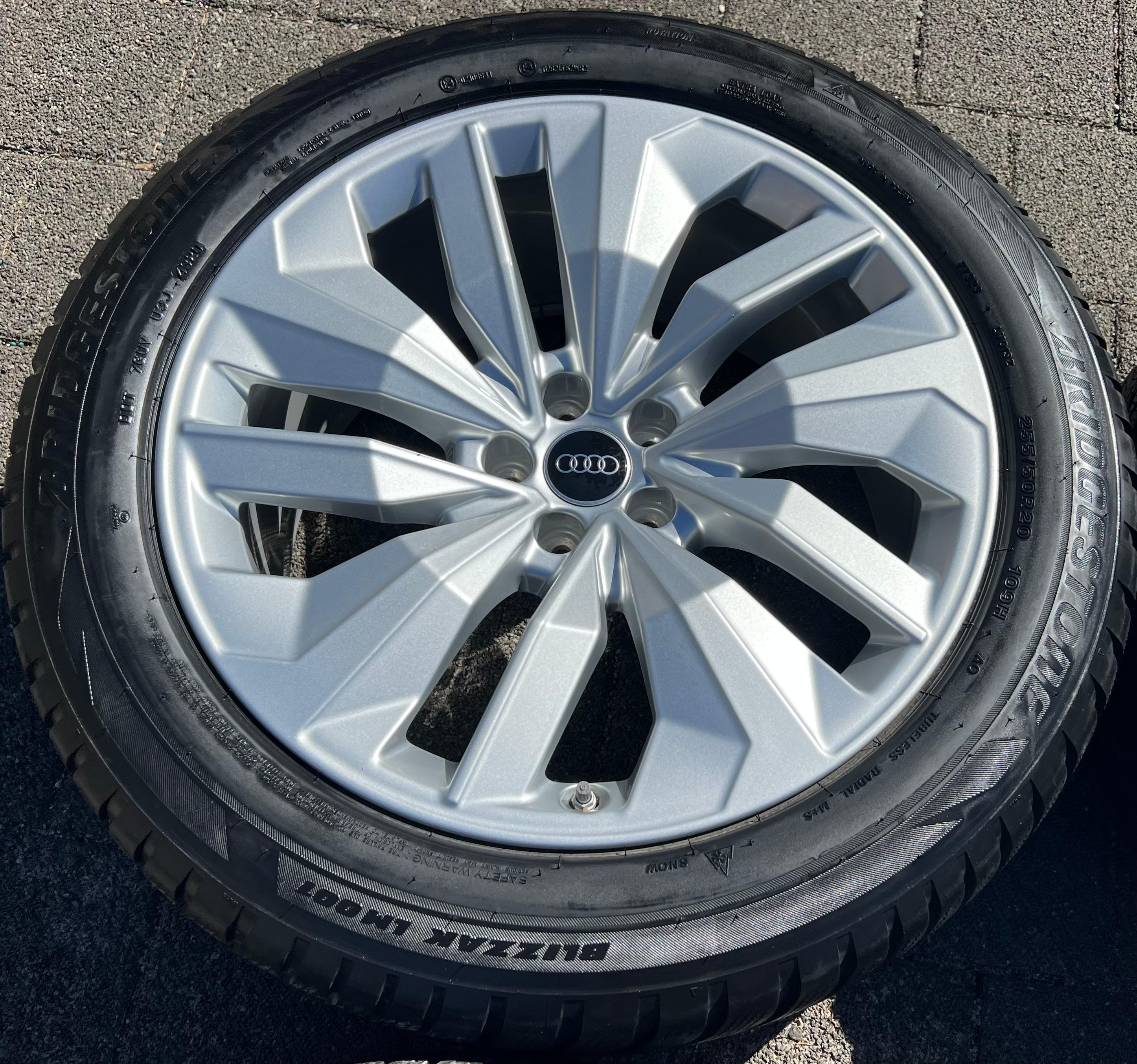 4 ORIGINAL 20" ALU WINTERRÄDER AUDI Q8 GE E-TRON 4KE601025N 255/50R20 109H RDKS
