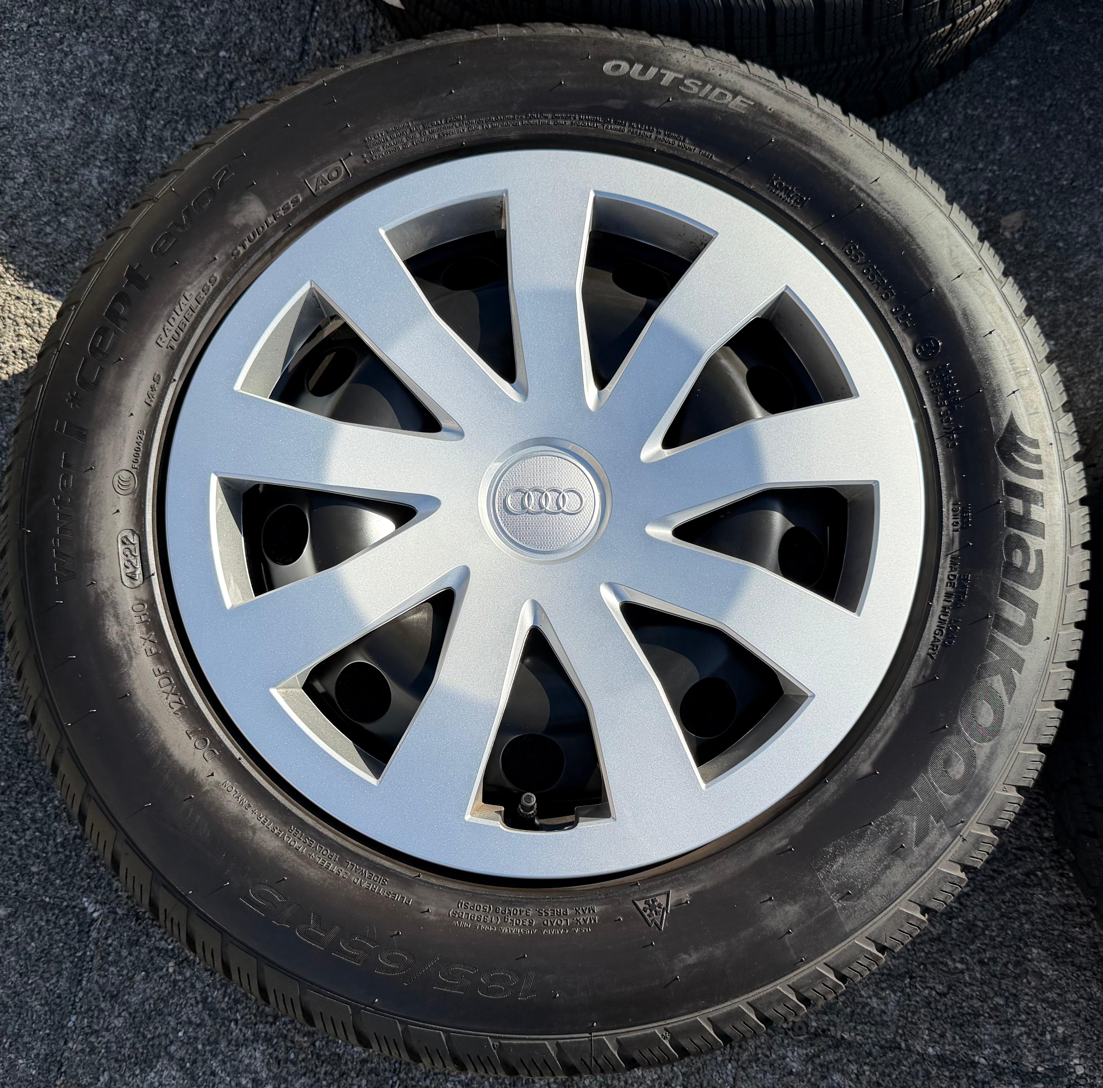 4 WINTERRÄDER AUDI A1 CITY CARVER GB SEAT IBIZA ARONA KJ VW POLO AW 2G 185/65R15 92T