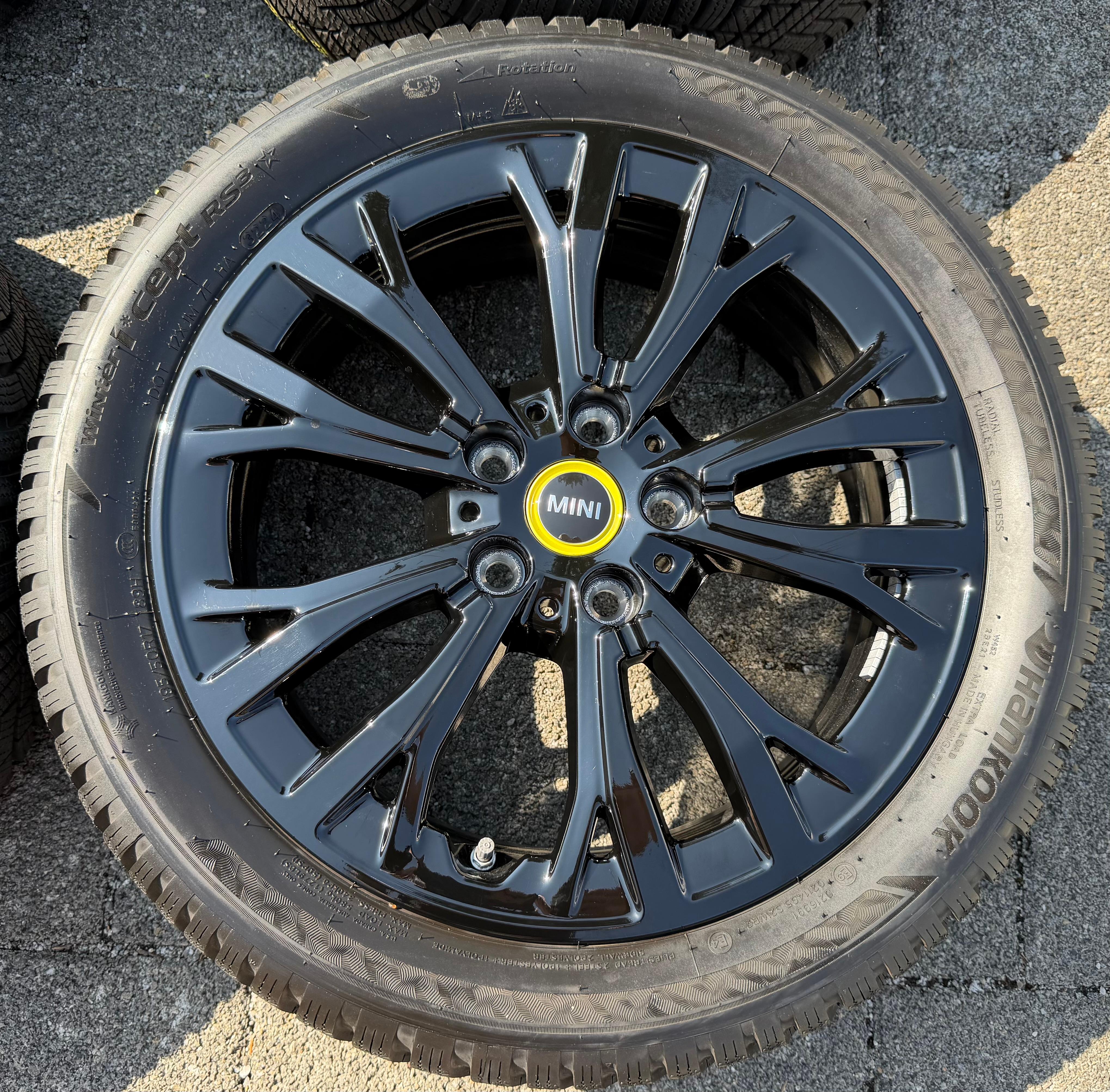 4 Original 17" Alu Winterräder Mini F65 F66 F67 5A3E643 JCW Star Spoke 962 RDKS