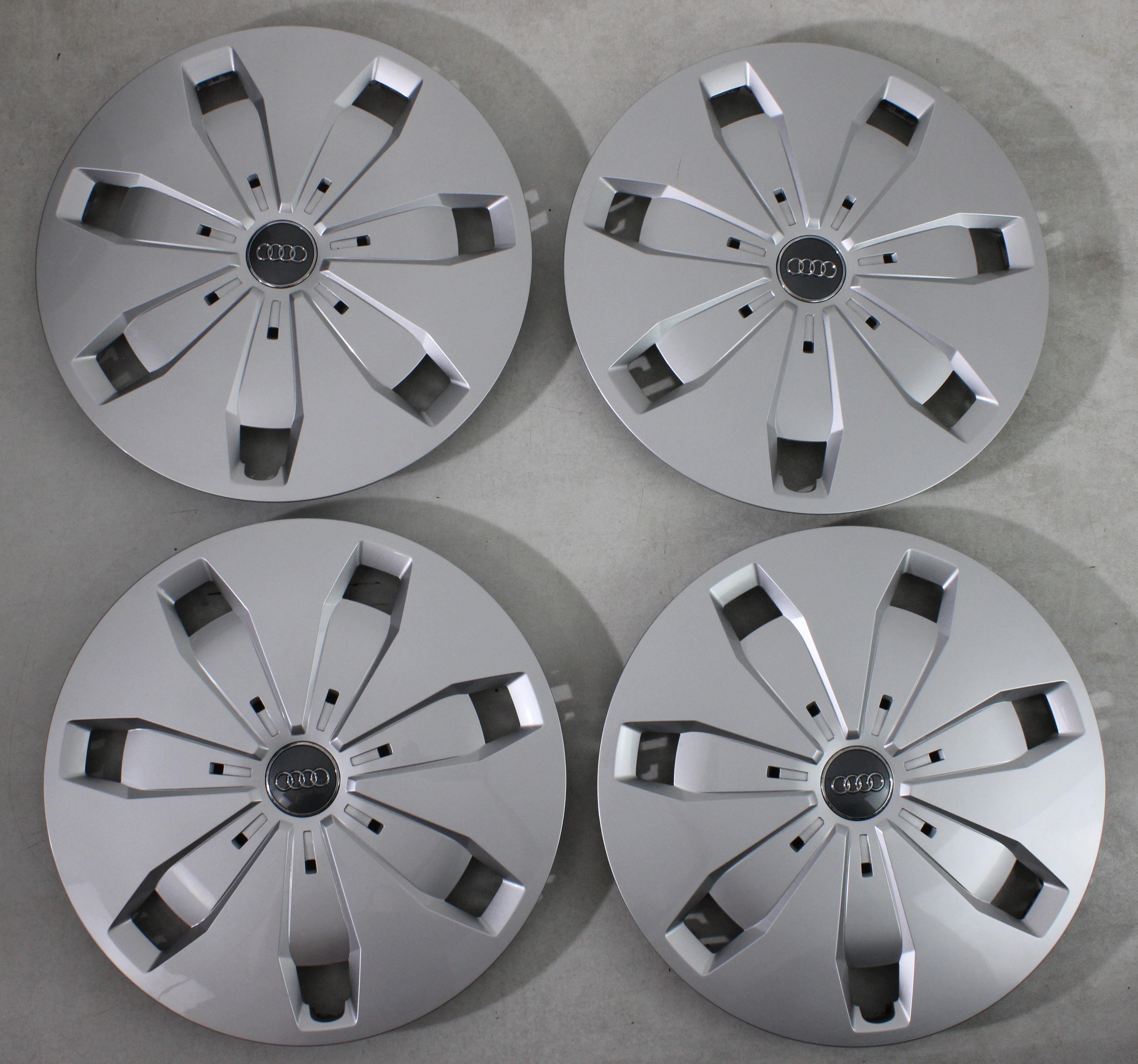 4 ORIGINAL 16" RADKAPPEN AUDI A3 A4 Q2 81A601147 16 ZOLL RADBLENDEN FREIHAUS
