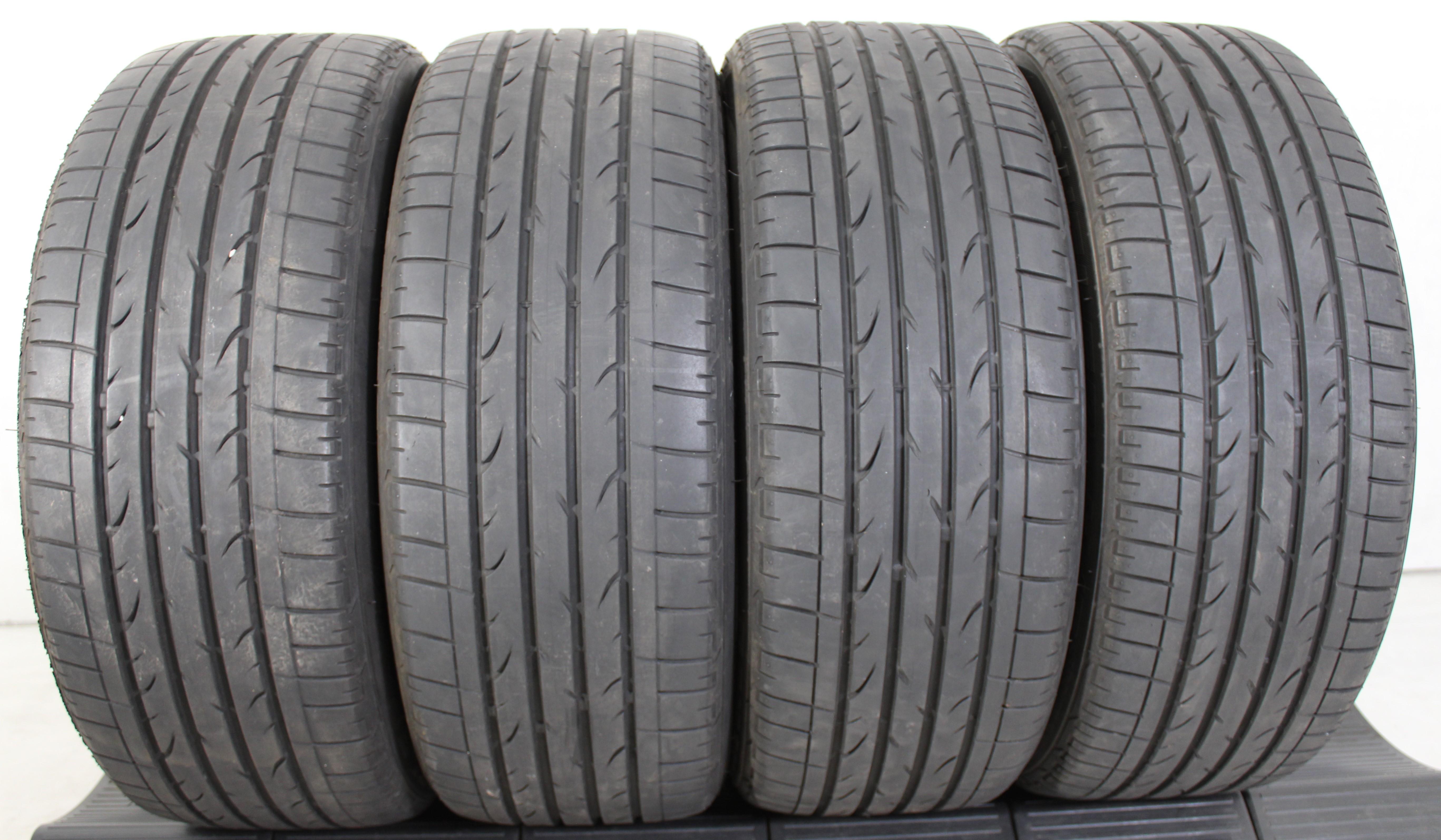 4 x 225/45R18 91V Sommerreifen Bridgestone Dueler H/P Sport Runflat 6,5-7mm 2015 *