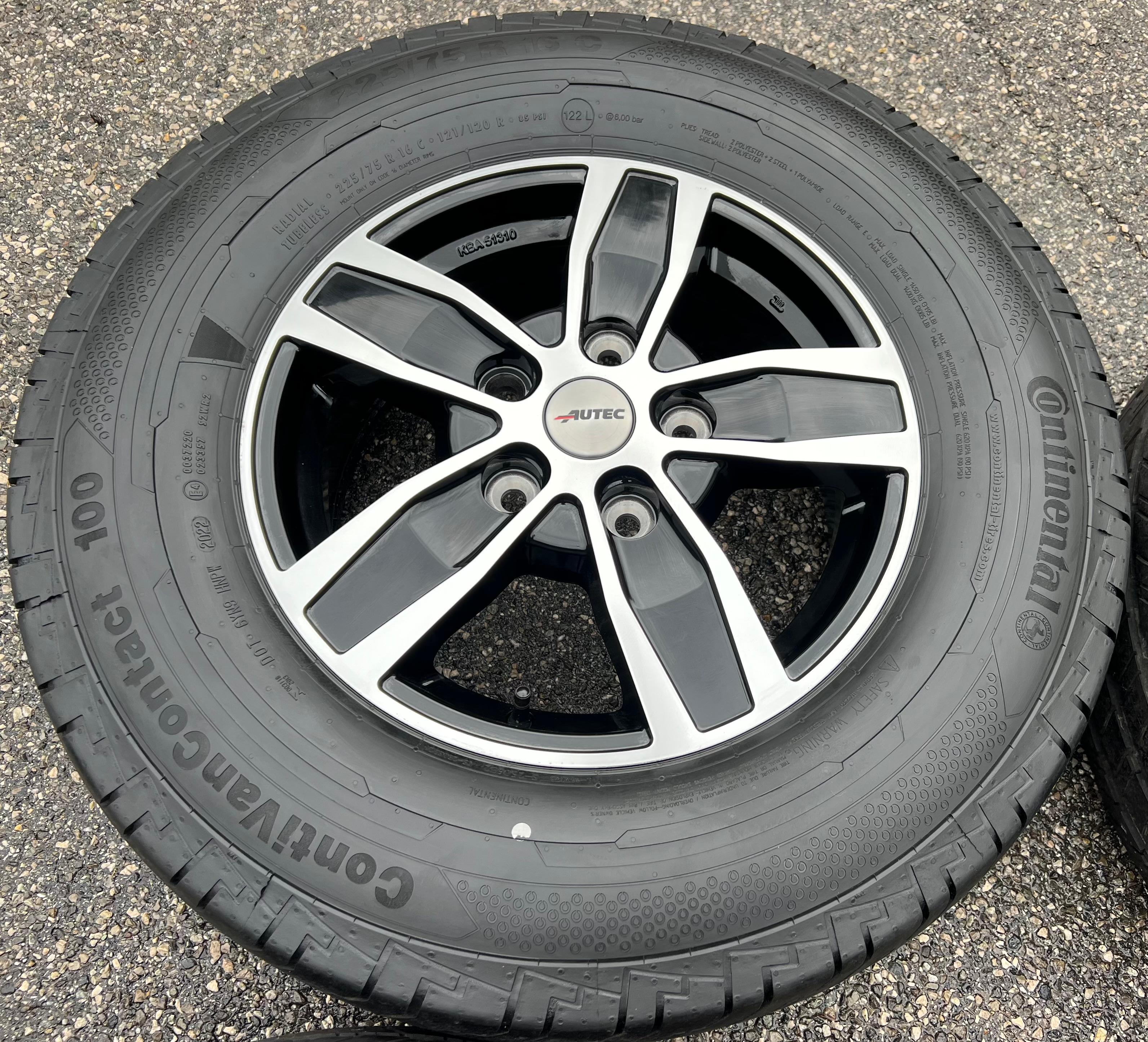 ROUES D'ÉTÉ ALU PEUGEOT BOXER FIAT DUCATO CITROEN JUMPER 5x130 225/75R16C 2022