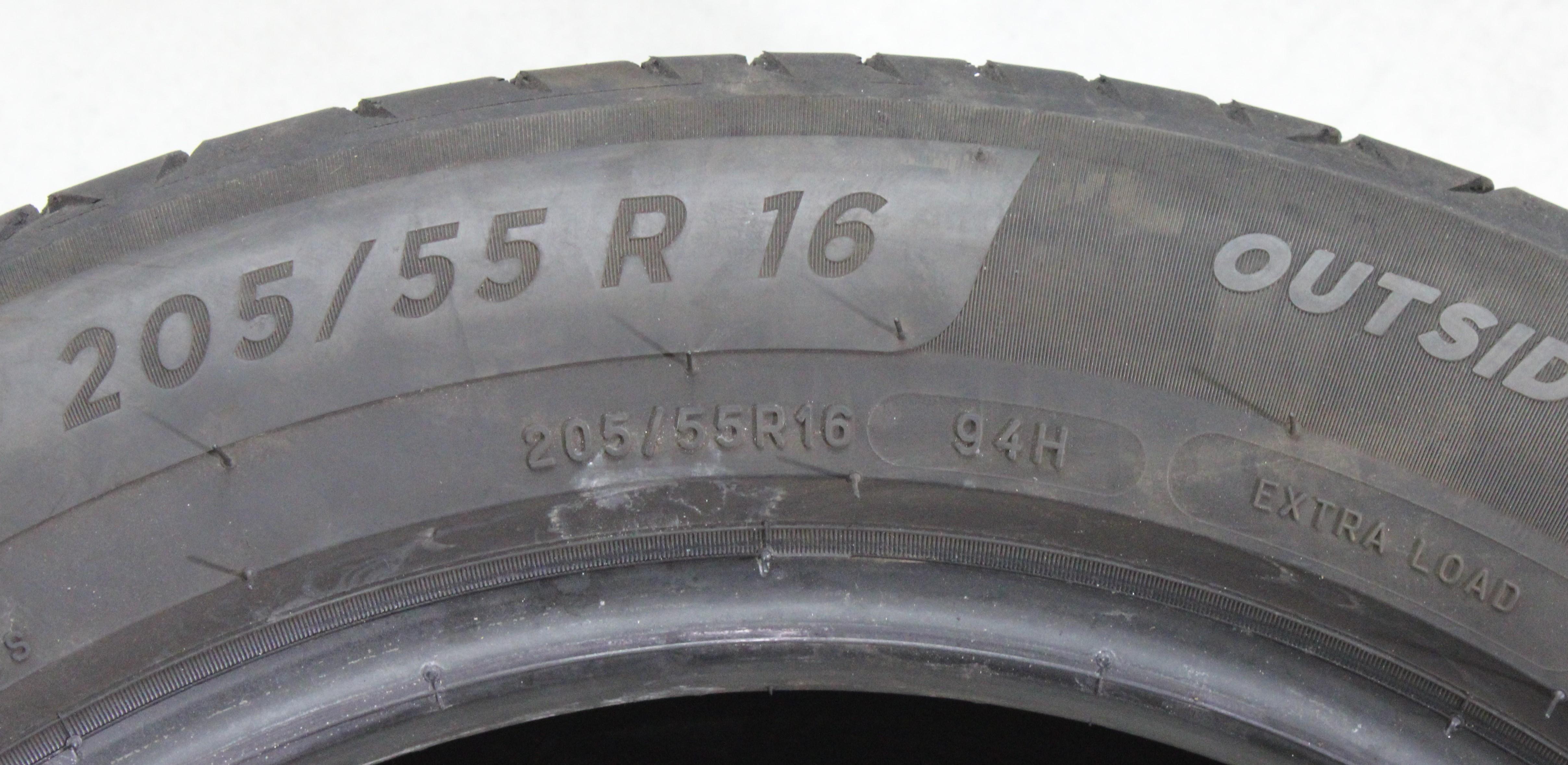 4 x 205/55R16 94H Sommerreifen Michelin Primacy 4 S1 4-4,5mm 2020 XL