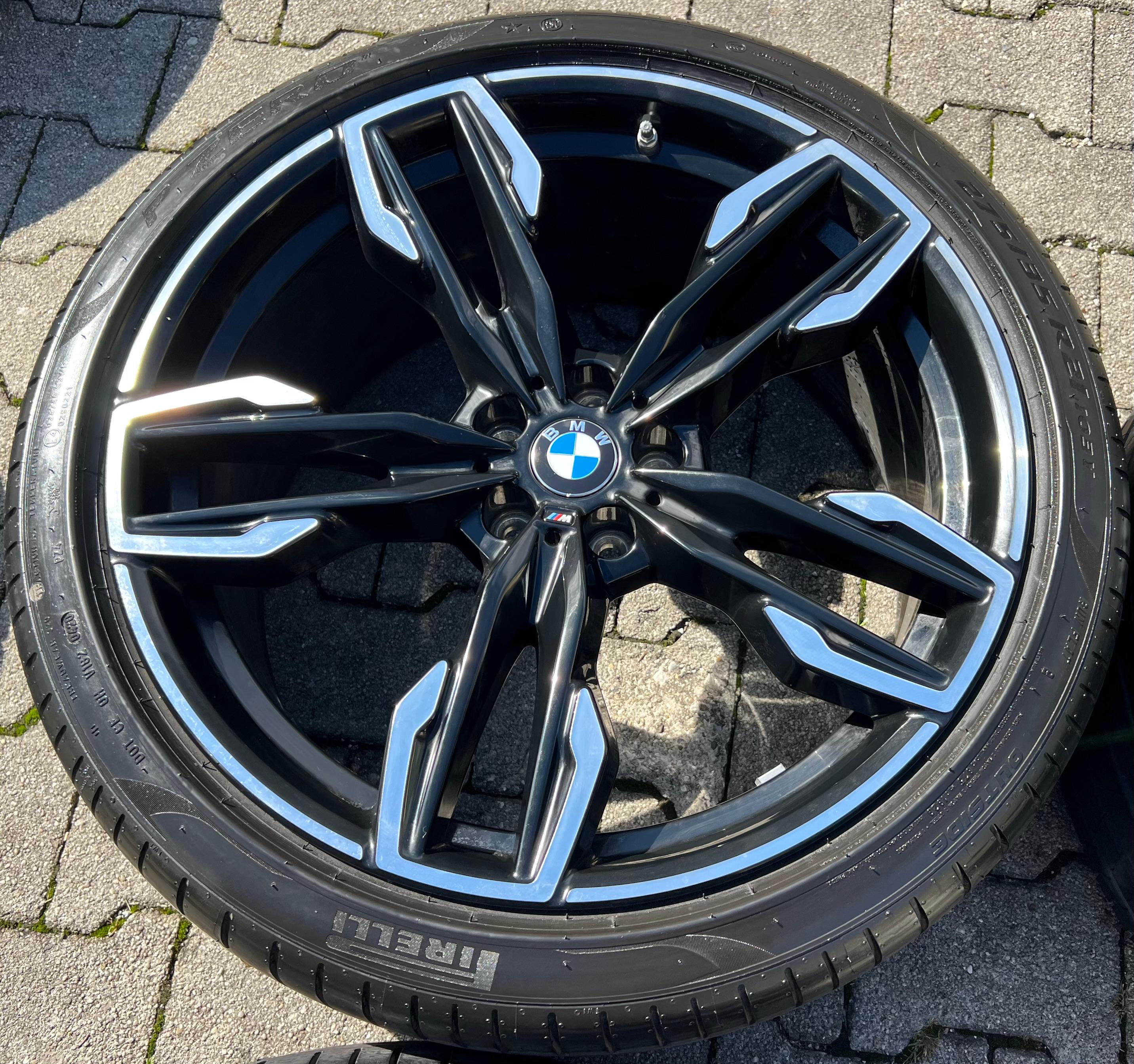 4 ORIGINELE 21" ALUMINIUM ZOMERWIELEN BMW X3 G01 X4 G02 STYLING M718 7916272 7916273 GRATIS LEVERING