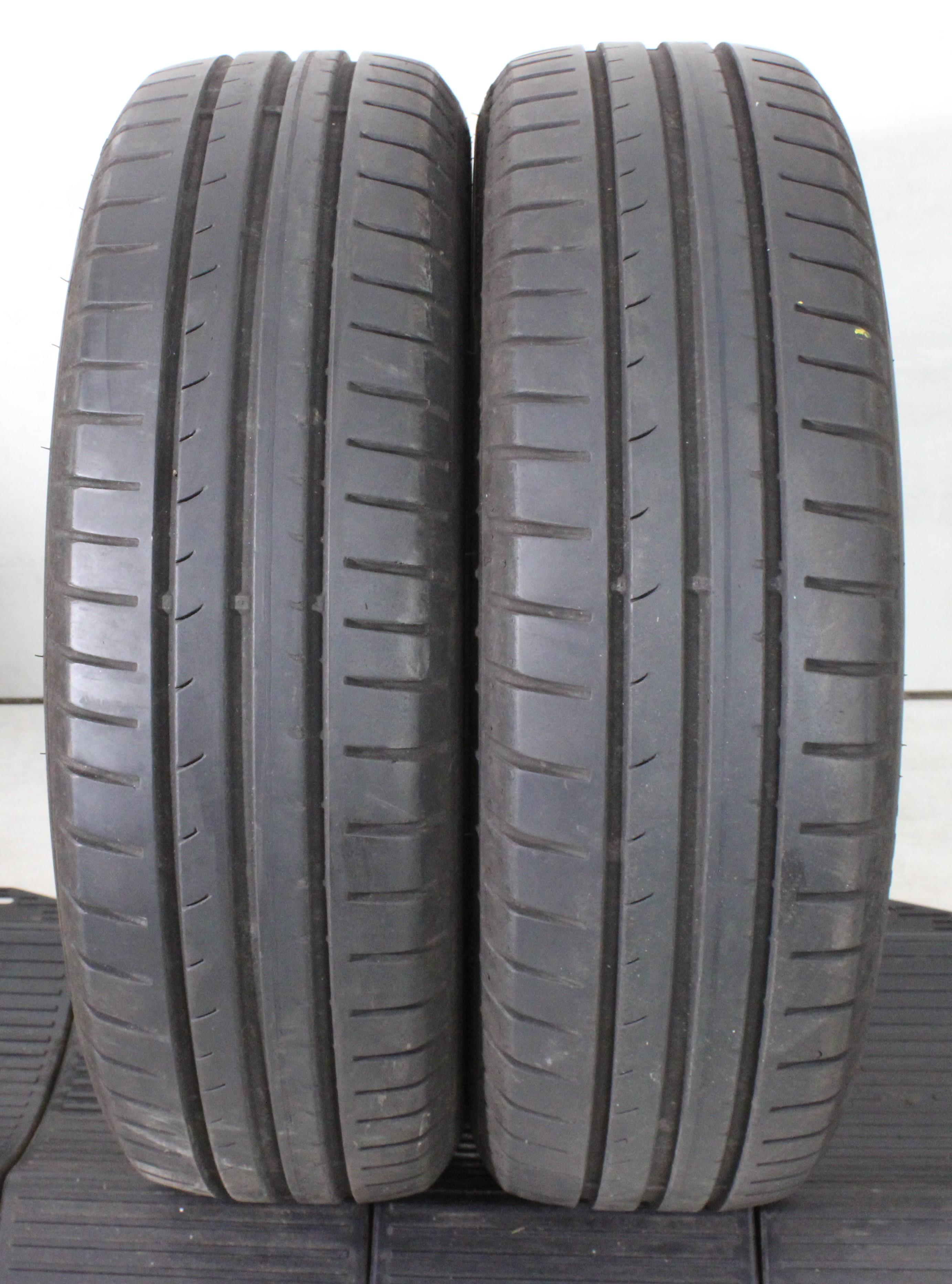 2 x 165/65R15 81H Sommerreifen Dunlop Sport Bluresponse 1x4,5-5mm/1x5-5,5mm 2018