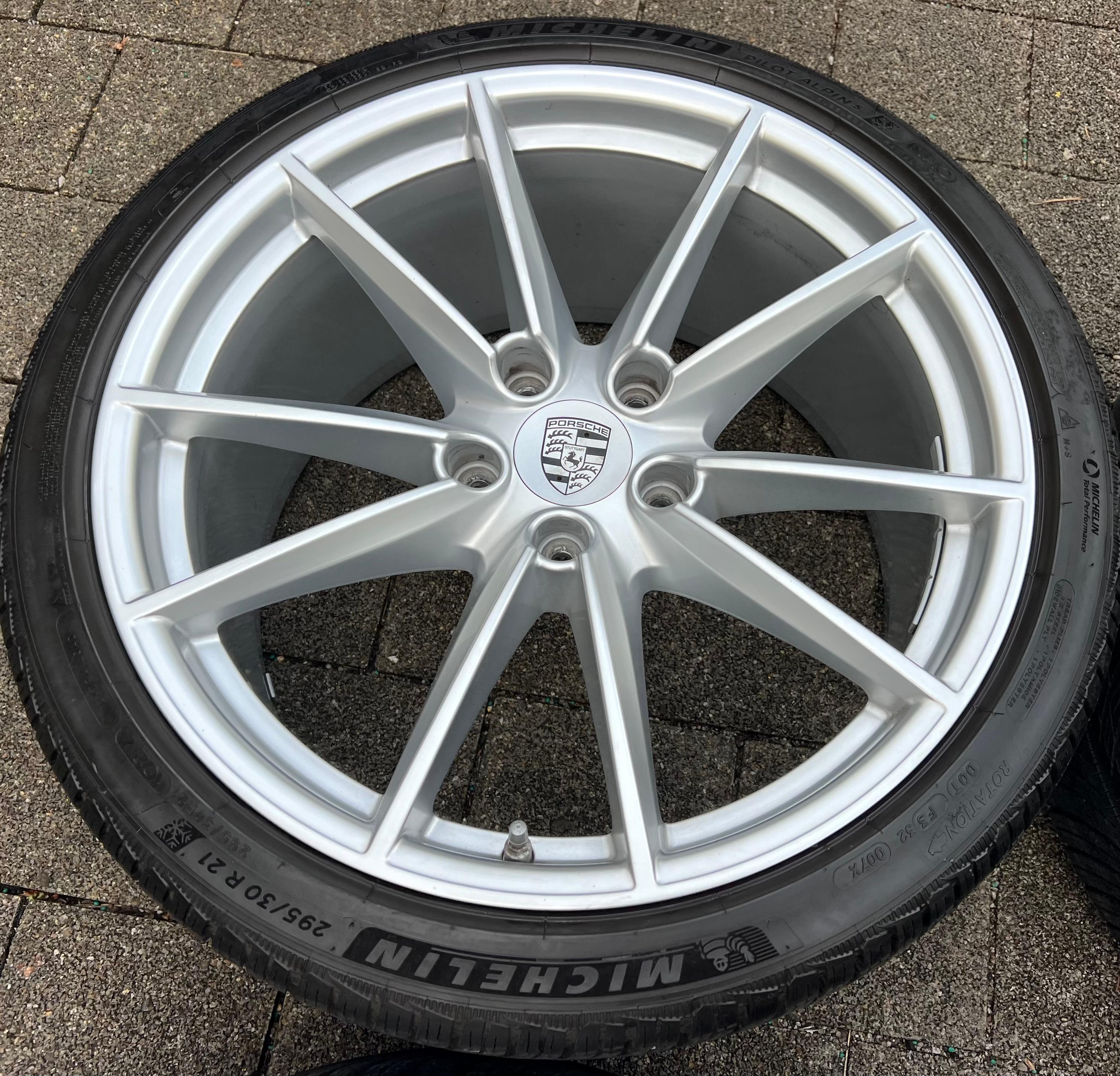 4 ORIGINAL 20" 21" ALU WINTERRÄDER PORSCHE 911 992 992601025C 992601025D RDKS
