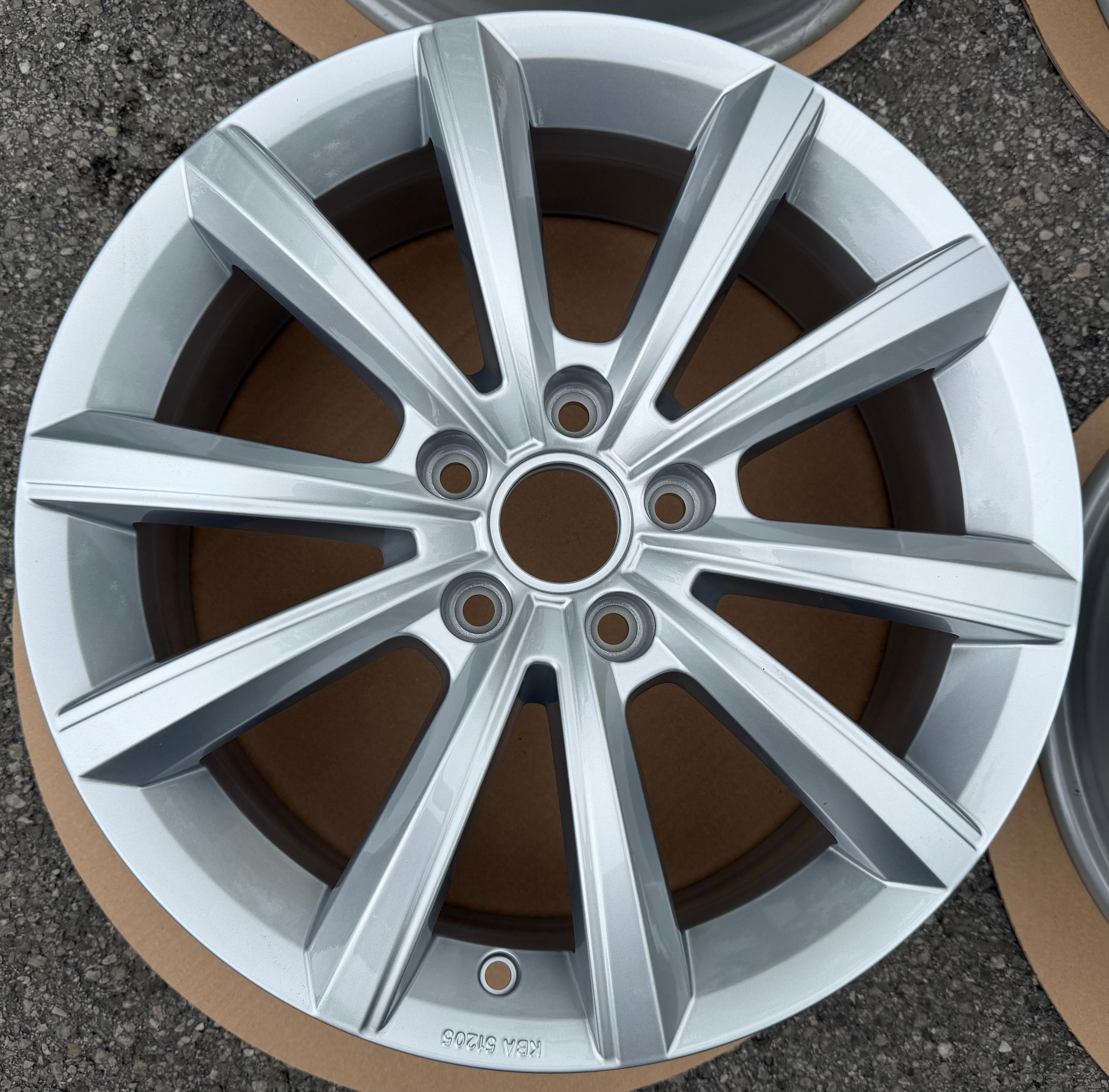 4 llantas de aleación originales de 17" para VW Tiguan II 5NA, 6,5x17 ET38, 5NA071497A, Merano, nuevas
