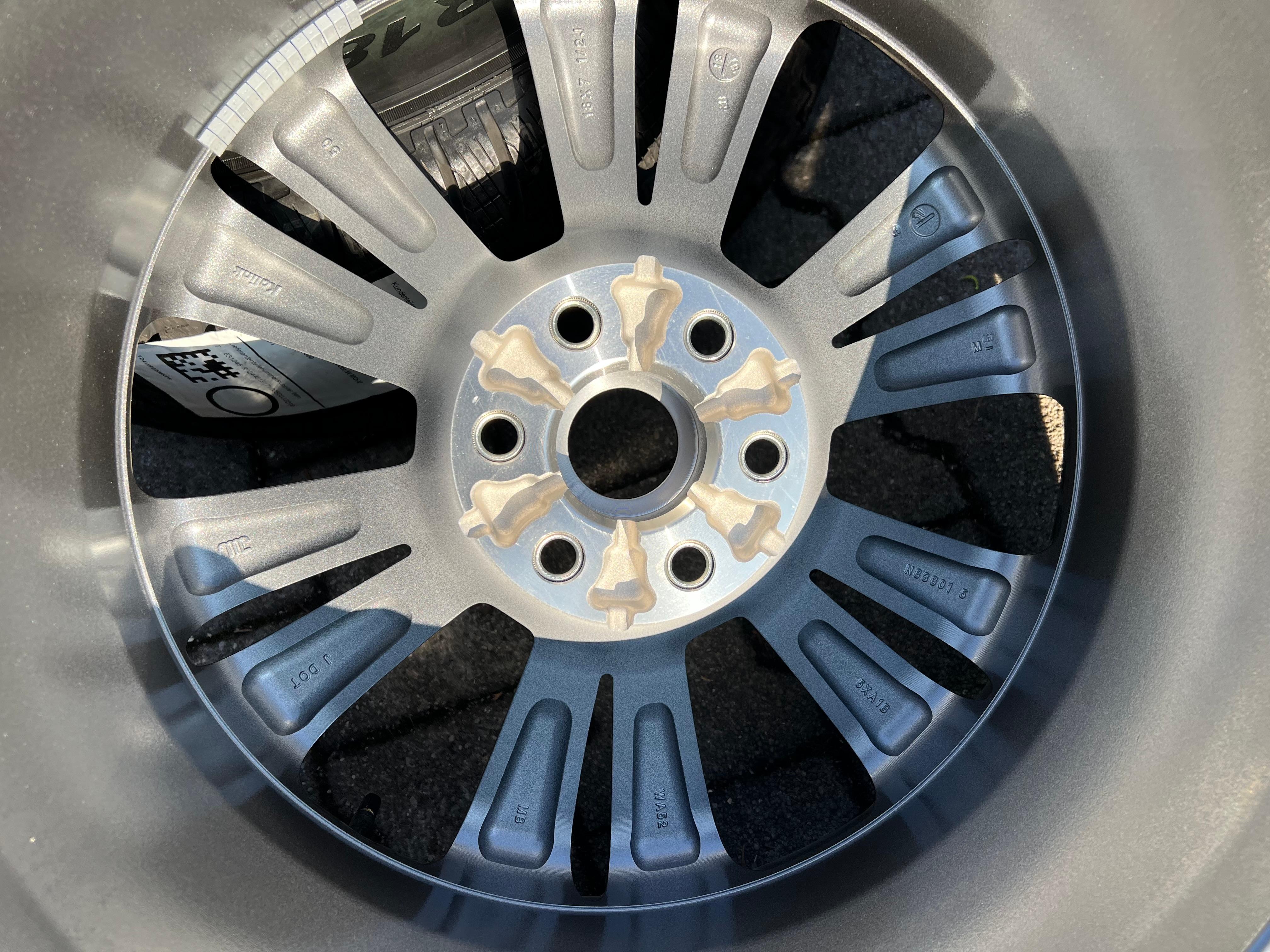 4 CERCHI INVERNALI ORIGINALI IN ALLUMINIO 18" MERCEDES X-CLASS 470 255/60R18 112H RDKS CONSEGNA GRATUITA