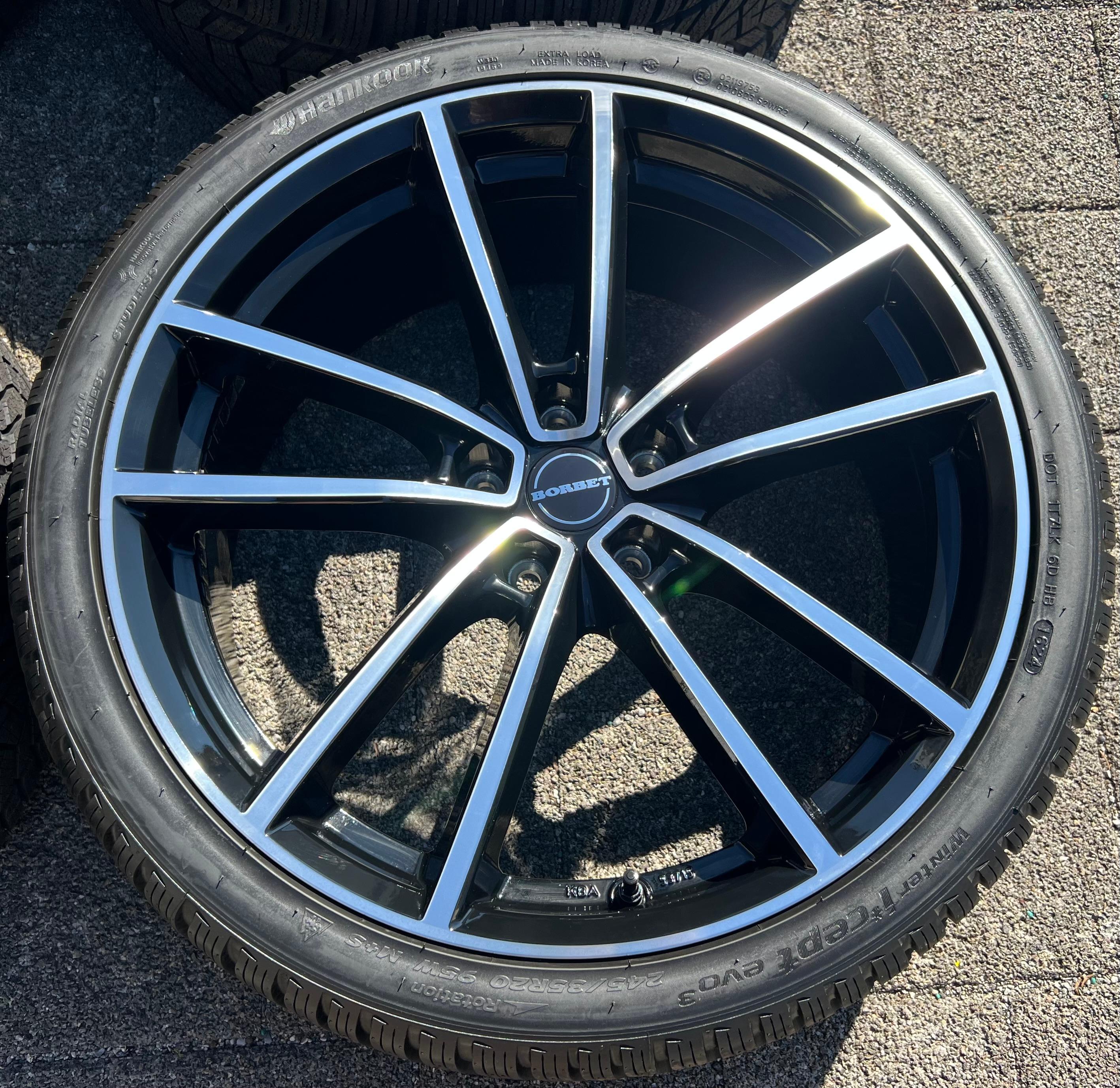 4 ALU 20" WINTERWIELEN SEAT CUPRA ATECA FORMENTOR 245/35R20 95W HANKOOK 2024