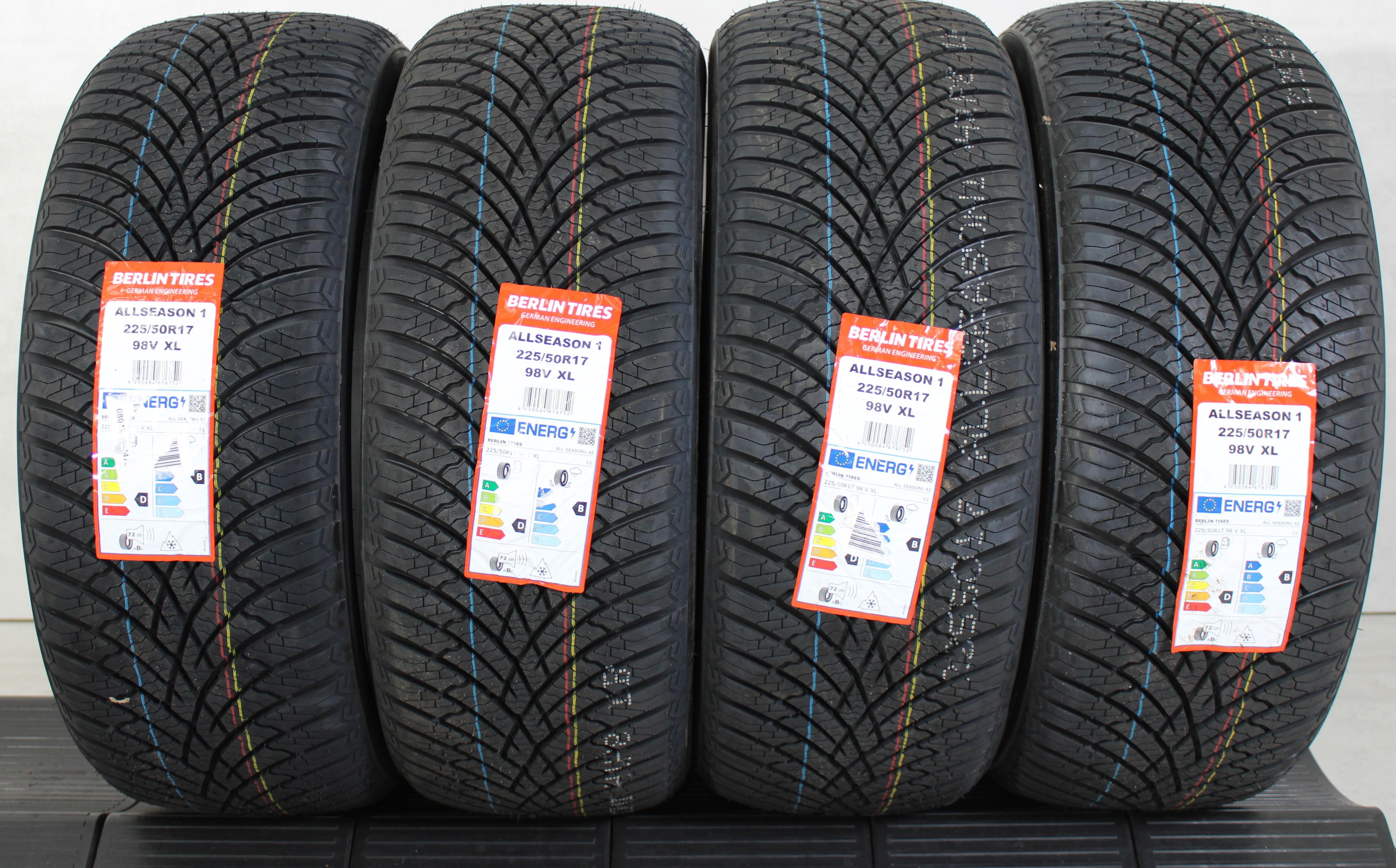 4 x 225/50R17 98V pneus toutes saisons Berlin Tires All Season 1 2023