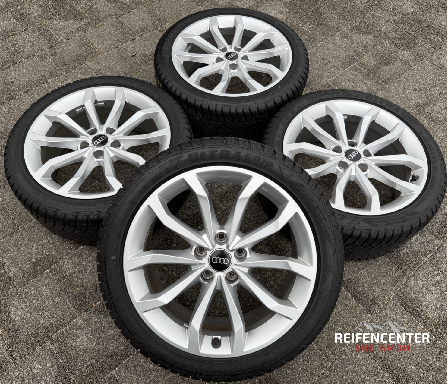 4 ruedas de invierno de aluminio originales de 18" para Audi A4 S4 8W B9 8W0601025HM 245/40R18 97V 2023