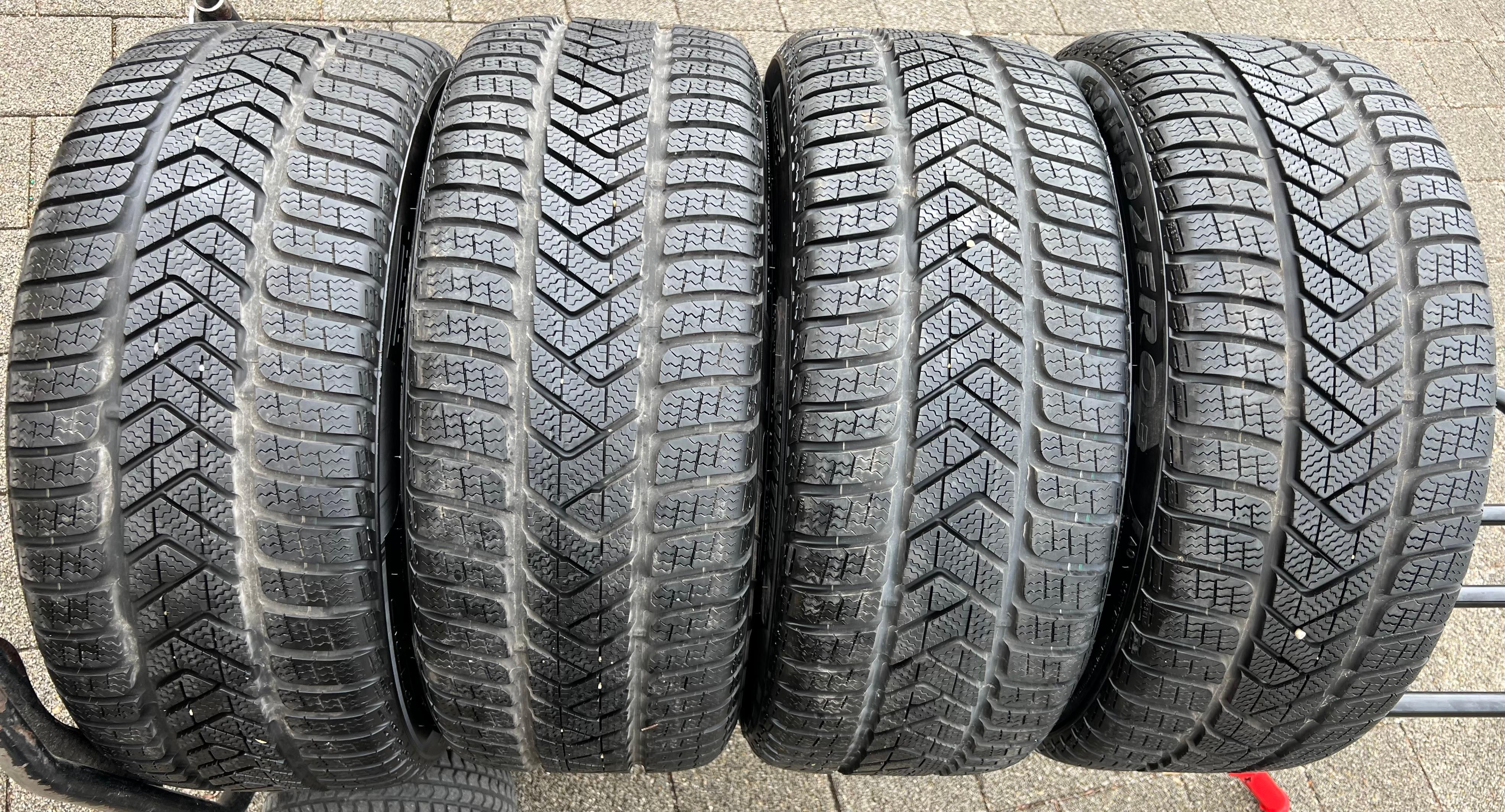 4 CERCHI INVERNALI ORIGINALI IN ALLUMINIO DA 18" AUDI TT TTS 8S 8S0601025D 245/40R18 98V PIRELLI CONSEGNA GRATUITA