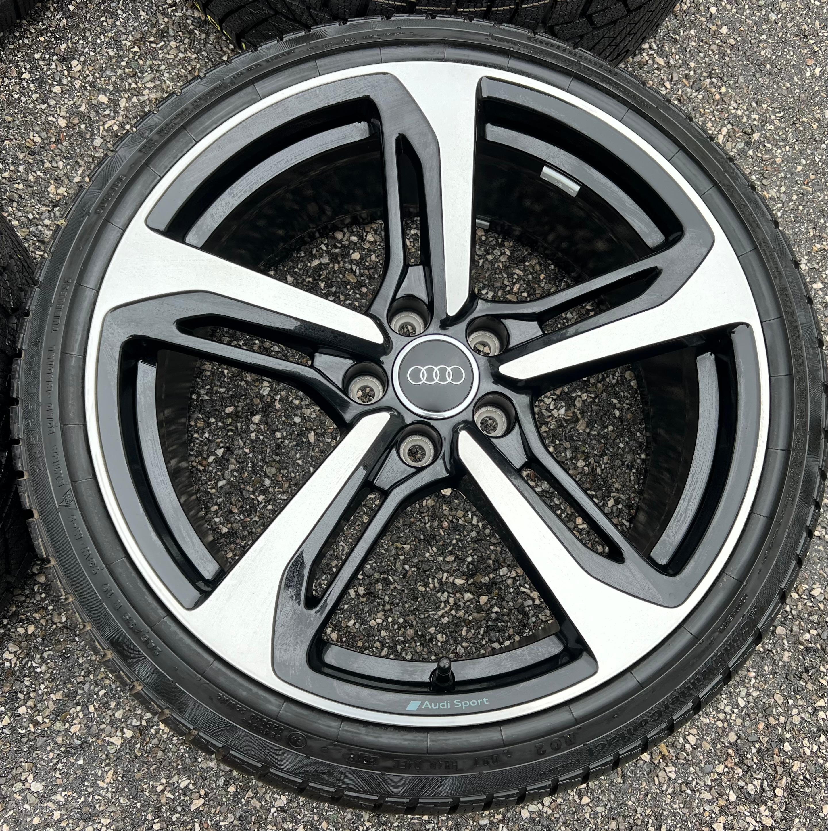 4 LLANTAS DE INVIERNO ORIGINALES DE ALUMINIO 19" AUDI TT 8S 8S0601025B 245/35R19 93W BLADE ENTREGA GRATUITA