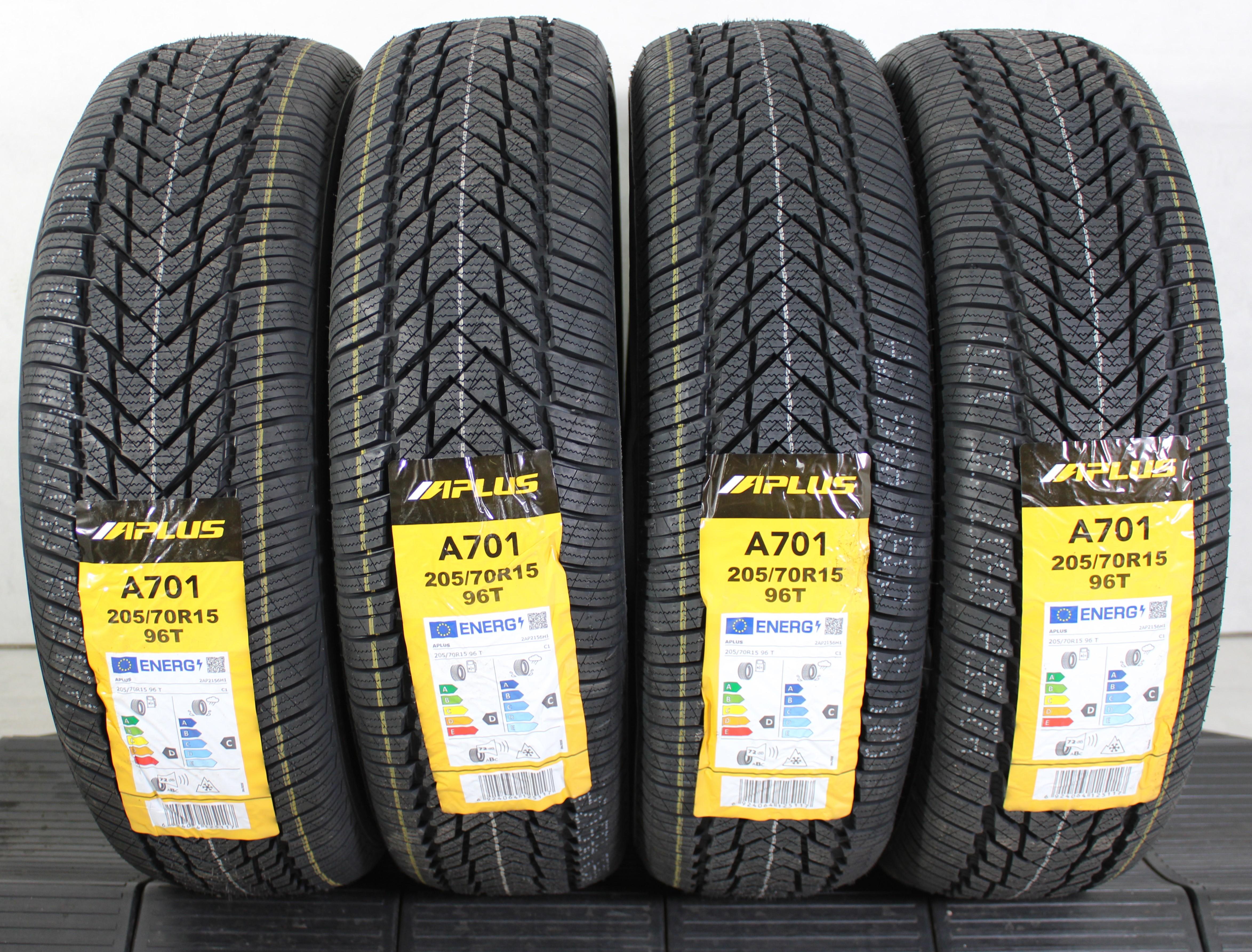 4 x 205/70R15 96T Winterreifen Aplus A701 2022 NEU Freihaus