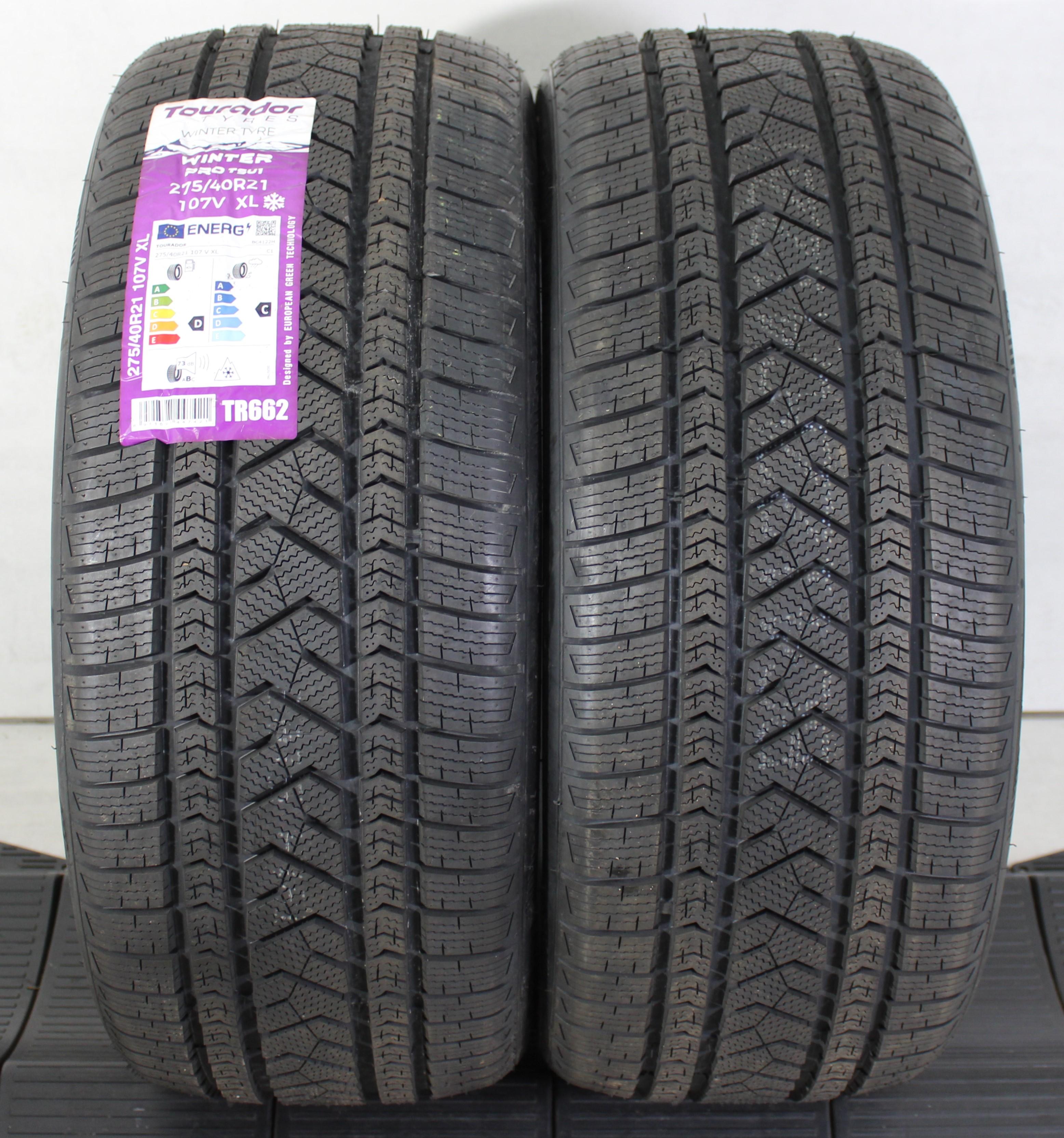 2 x 275/40R21 107V pneumatici invernali Tourador Winter Pro TSU1 2023 NUOVO Consegna gratuita