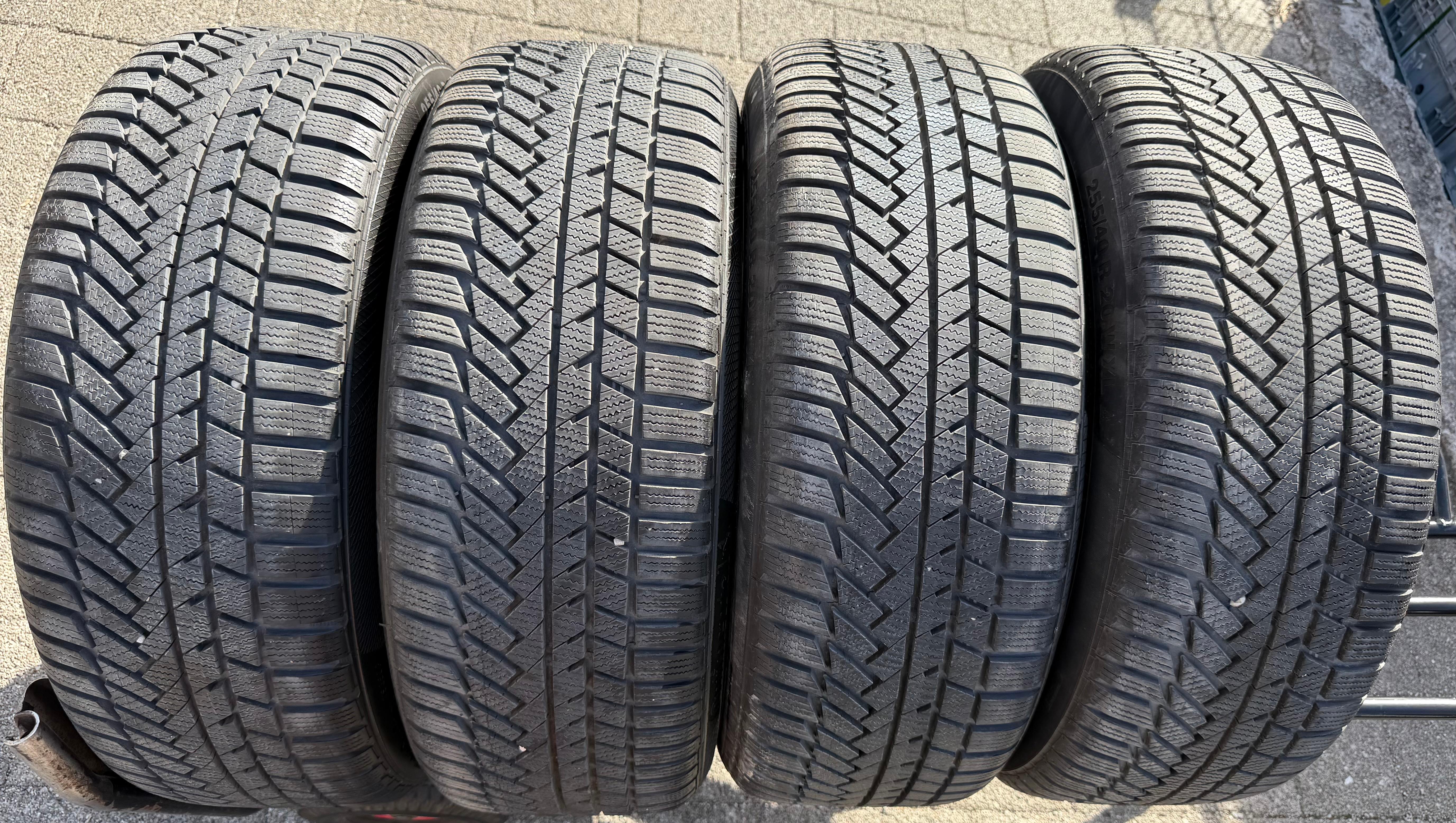4 Original 20" Alu Winterräder Audi A7 S7 4K 4K8601025F 255/40R20 101W RDKS Continental