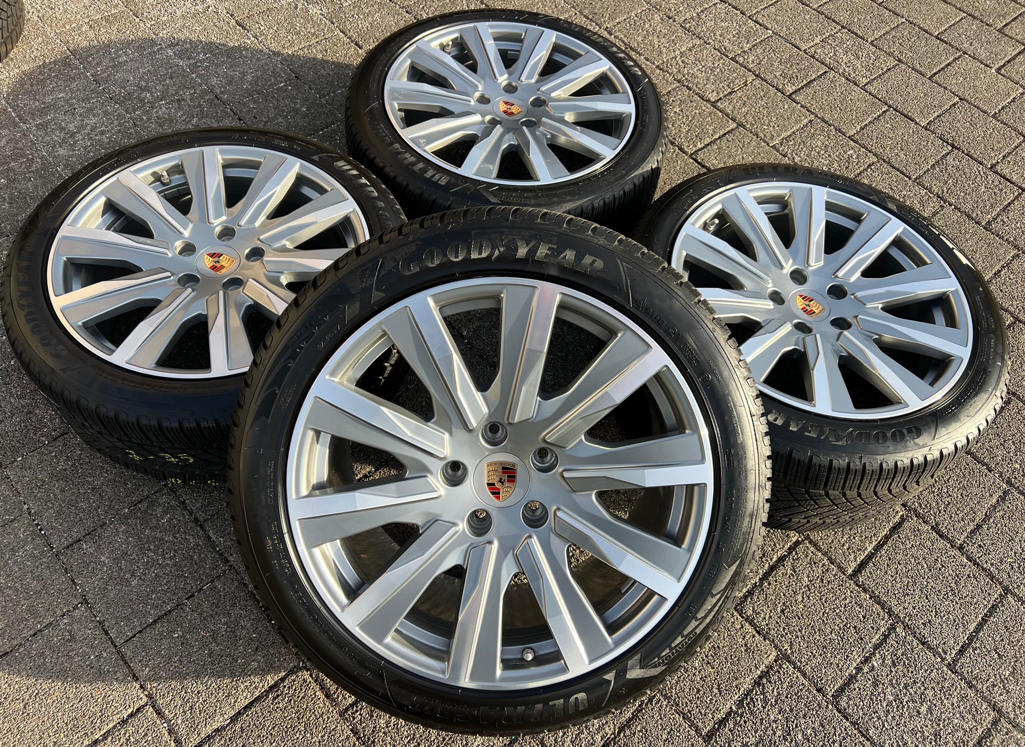 4 ORIGINAL 20" ALU WINTERRÄDER PORSCHE TAYCAN TEQUIPMENT RDKS FREIHAUS