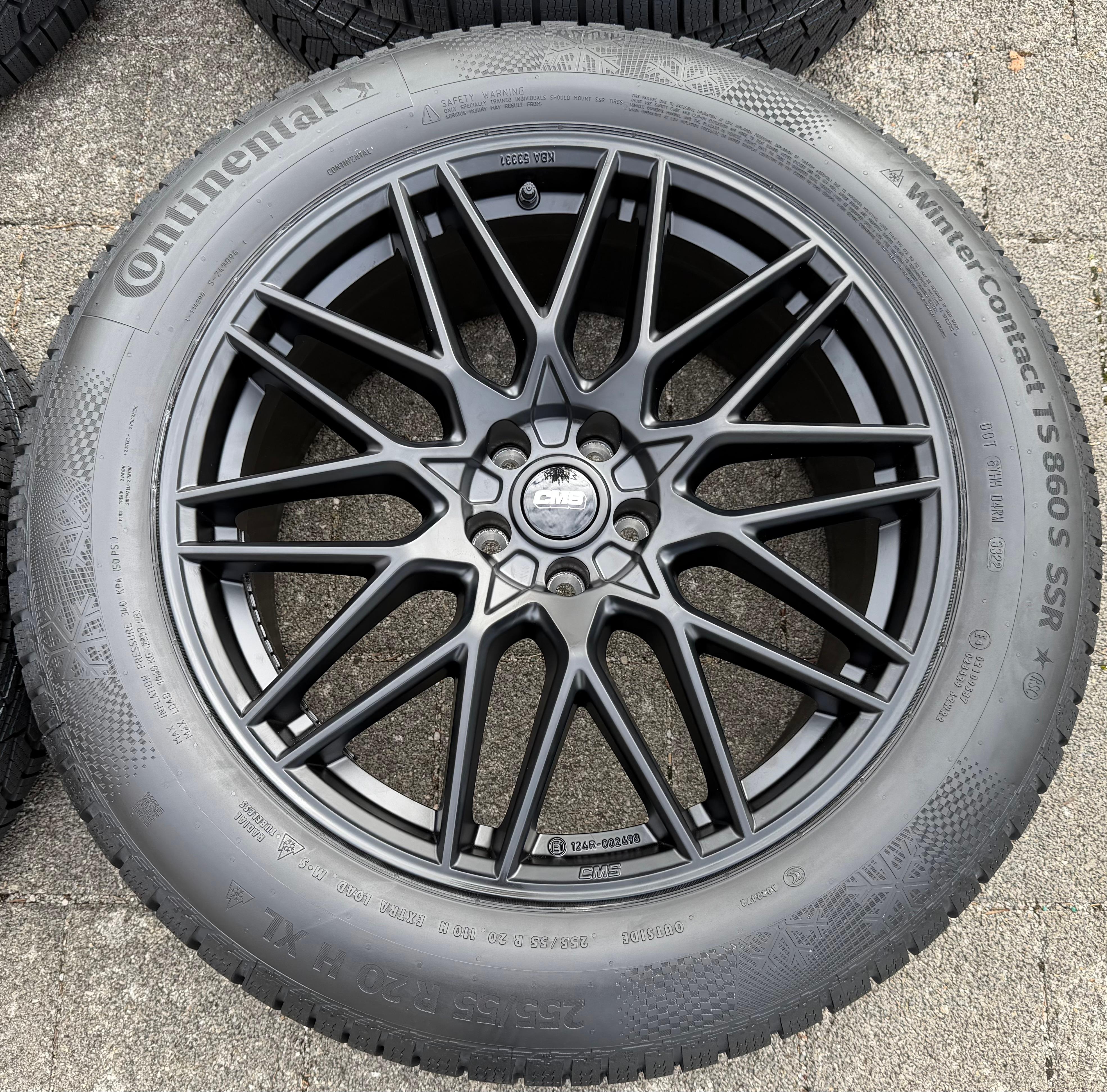 4 20" Alu Winterräder BMW IX I20 X7 G07 RDKS 2022