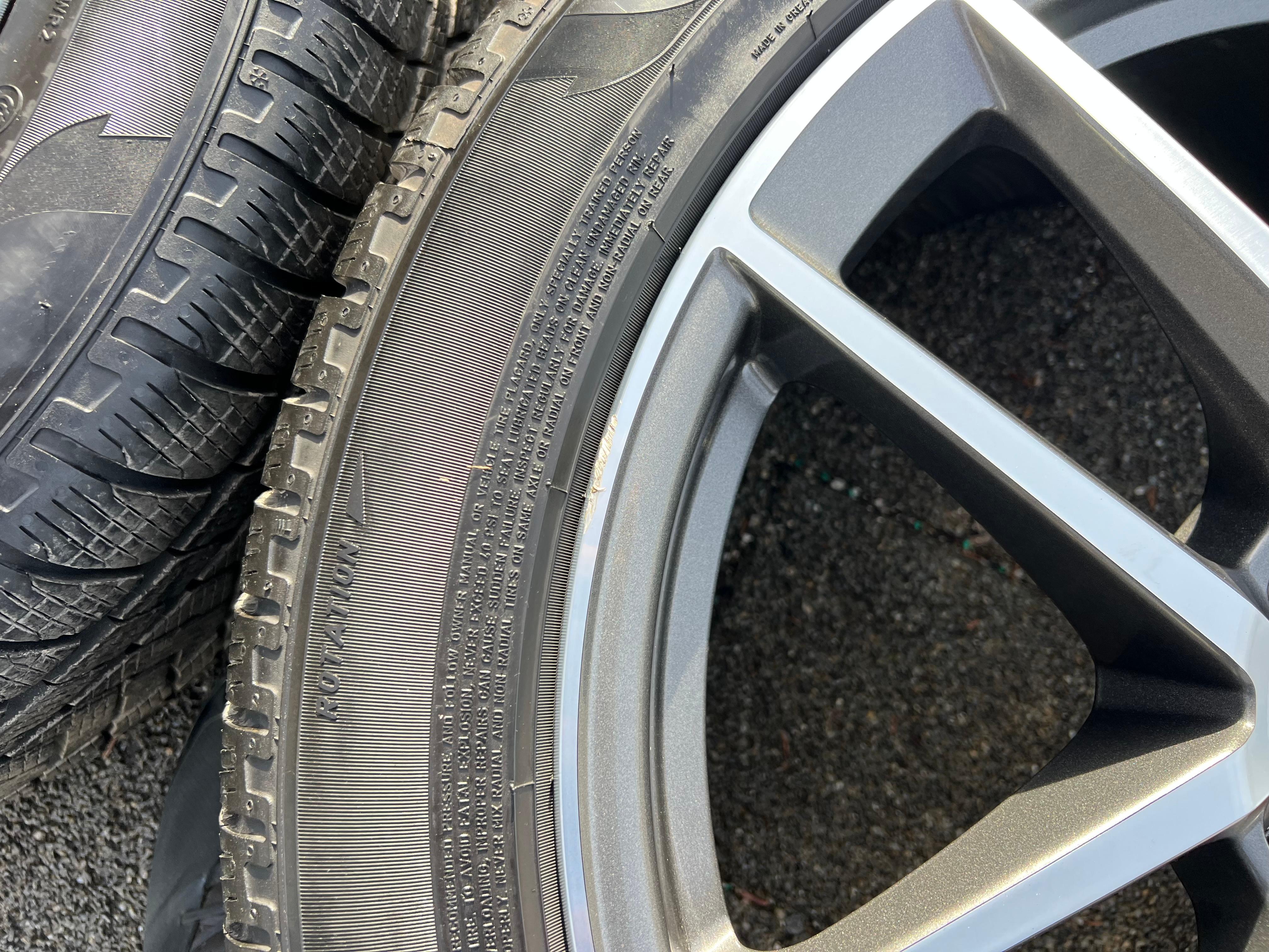 4 ORIGINAL 20" ALU WINTERRÄDER PORSCHE MACAN 265/45R20 104V 295/40R20 106V RDKS
