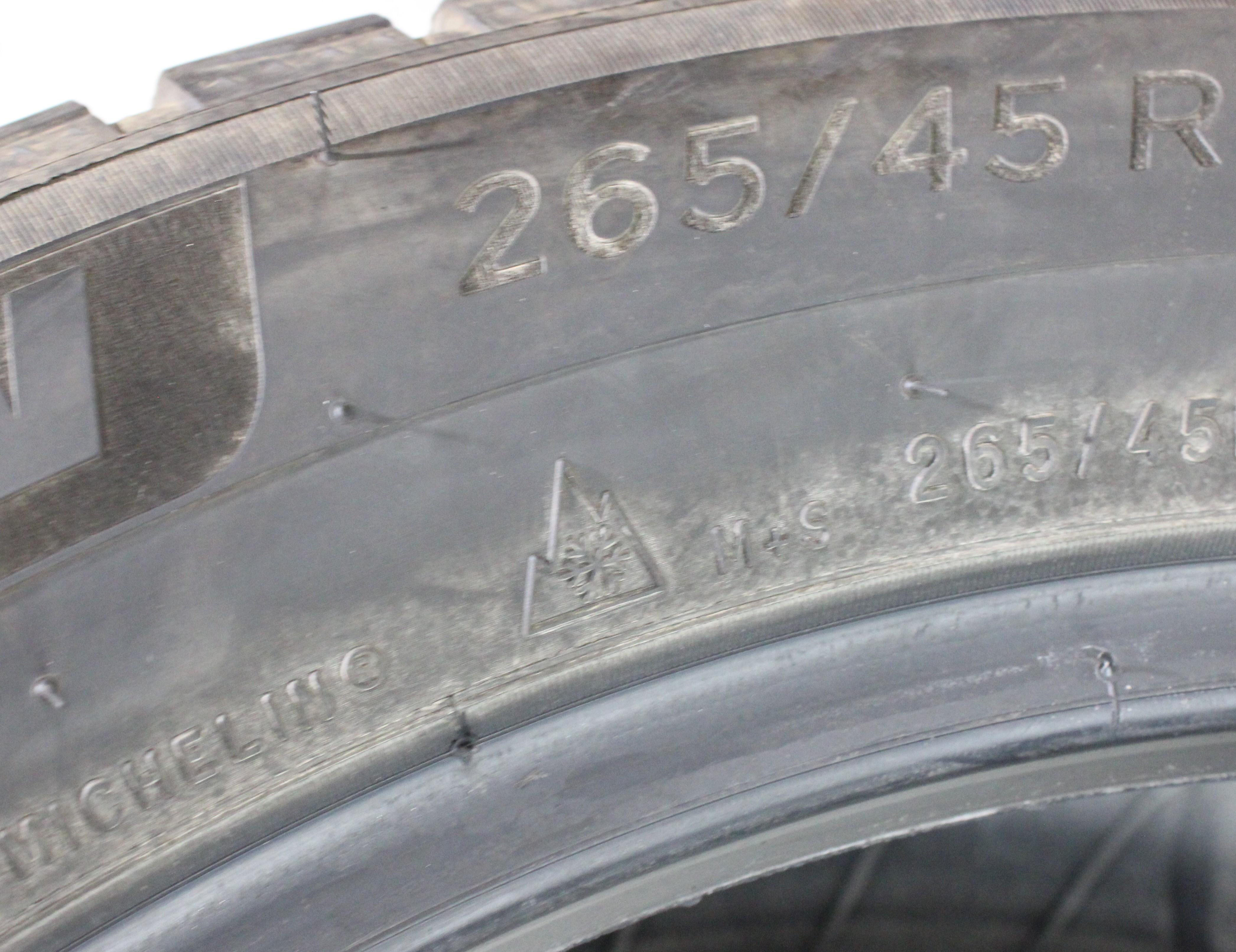 2 x 295/45R20 106V 2 x 265/40R20 104V Winterreifen Michelin Pilot Alpin 5 SUV 6,5mm 2020 N0