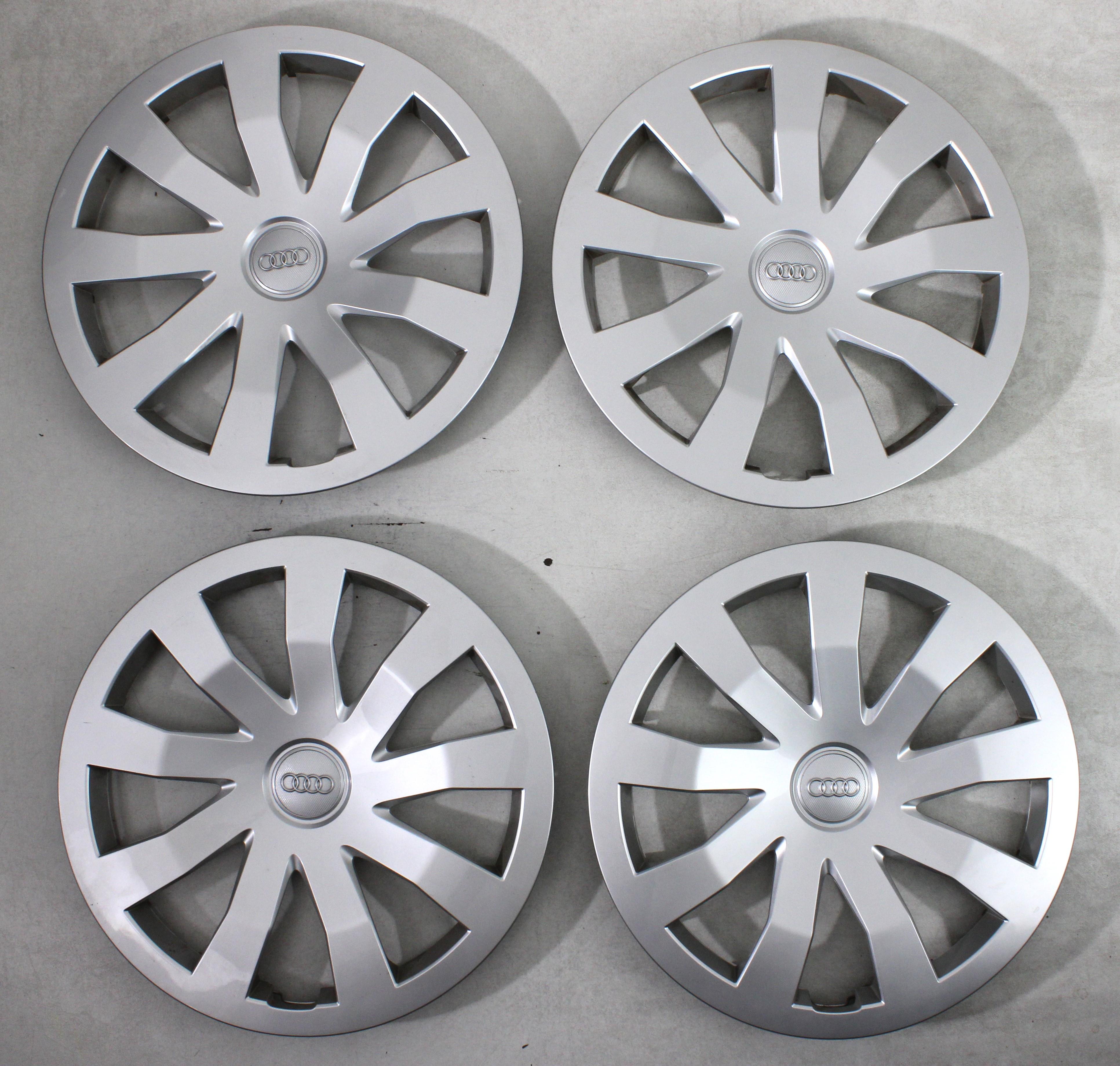 4 TAPACUBOS ORIGINALES DE 15" PARA AUDI A1 GB 82A601147 15 PULGADAS