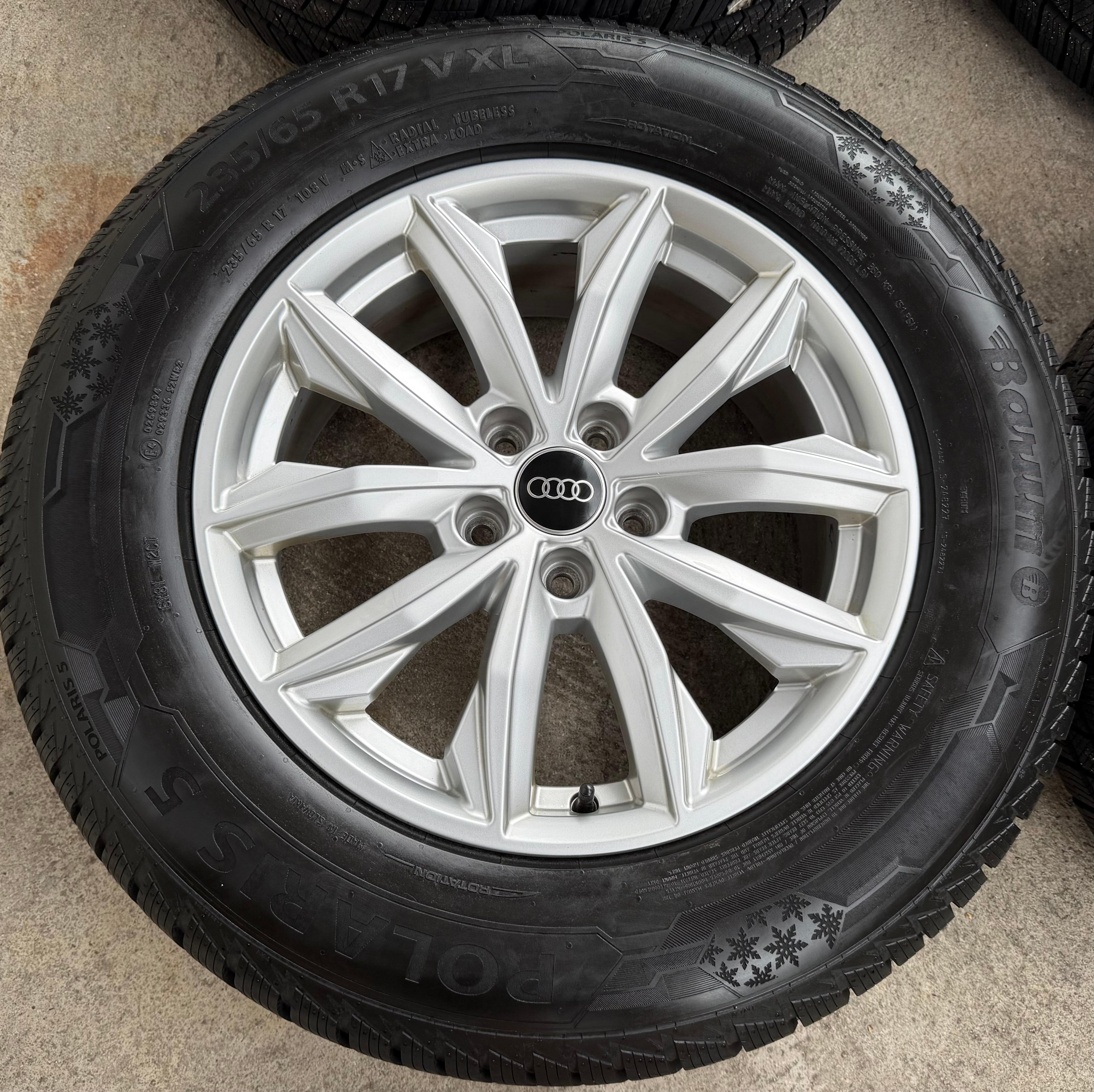 4 Original 17" Alu Winterräder Audi Q5 FY 80A601025J 7x17 ET34 235/65R17 108V 2024