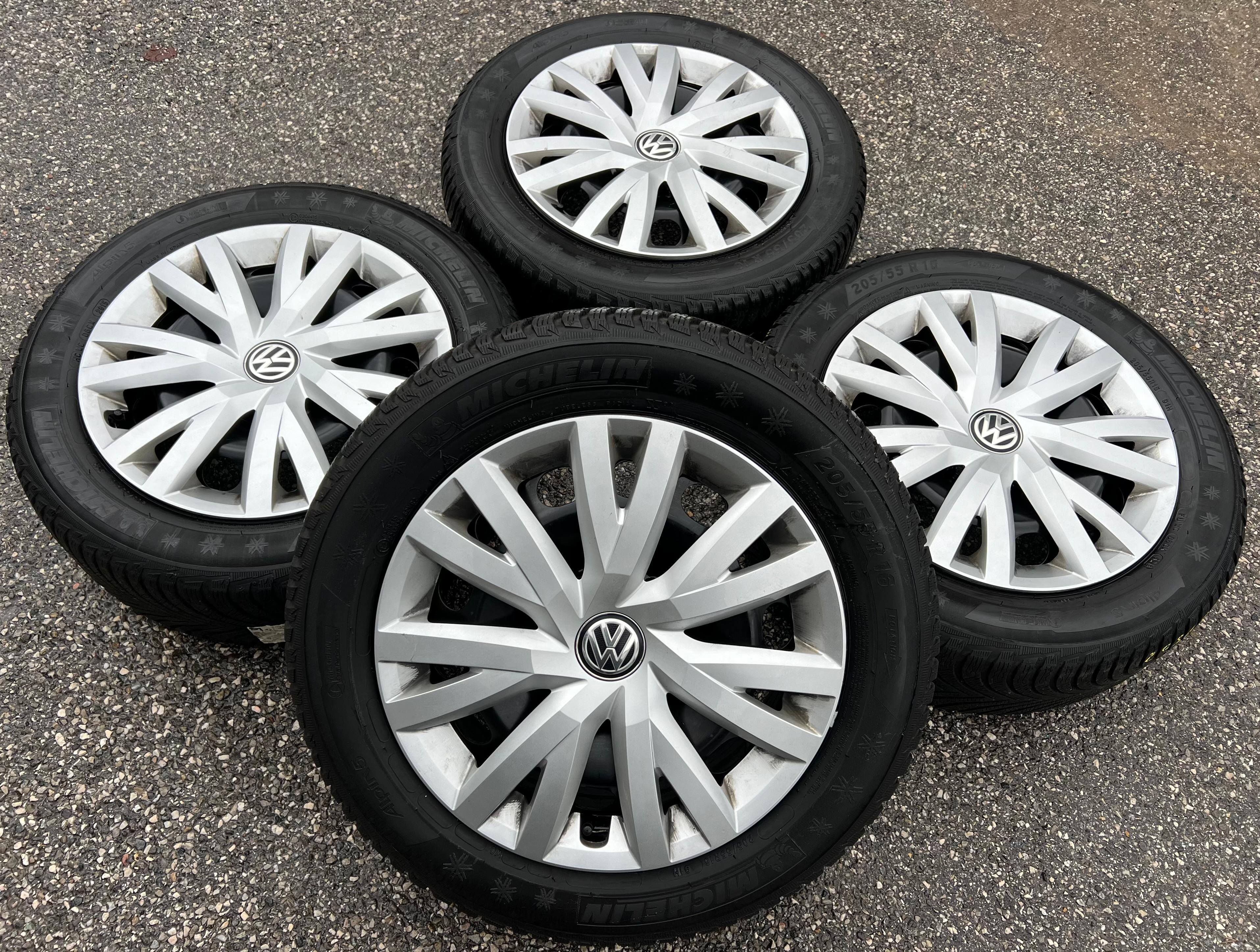 4 WINTERRÄDER VW GOLF 7 SKODA OCTAVIA 5E SEAT LEON 5F AUDI A3 8V 205/55R16 91H